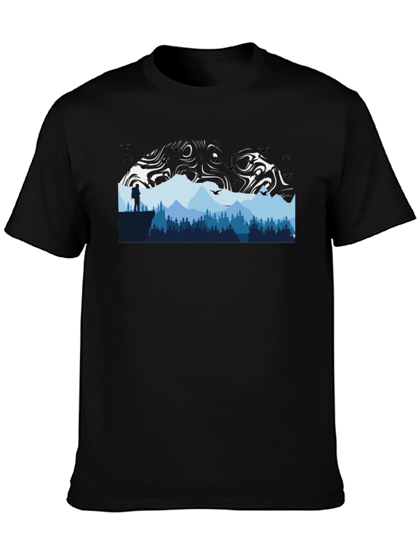 Mountain Graphic Tee - Adventure Awaits!