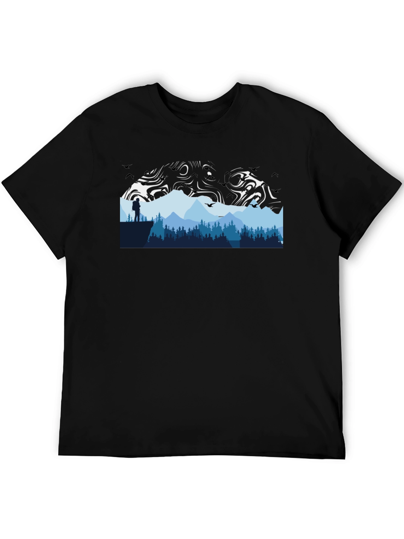 Mountain Graphic Tee - Adventure Awaits!