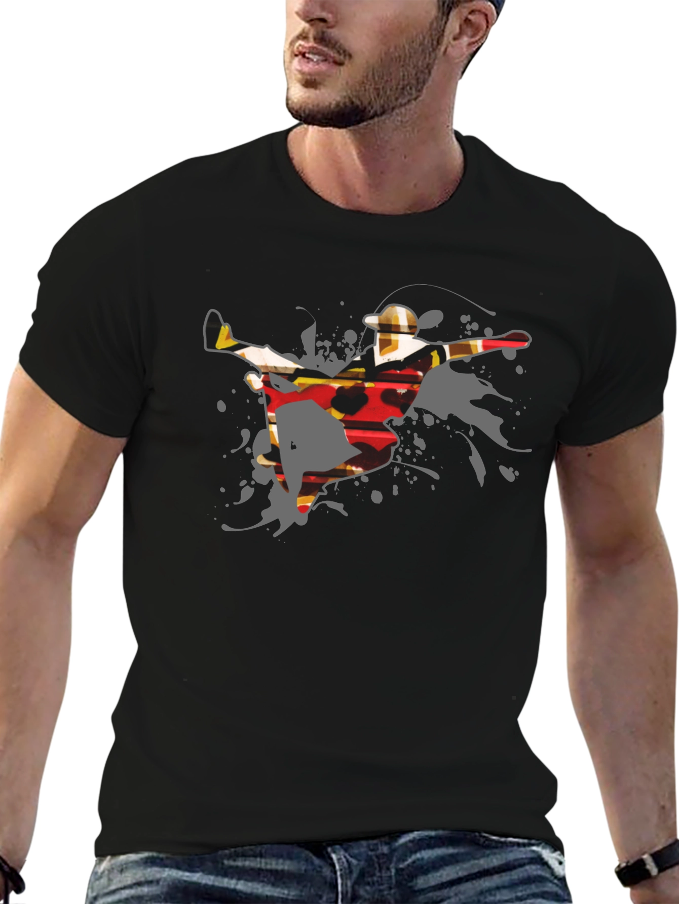 Maryland Flag Dab T-Shirt