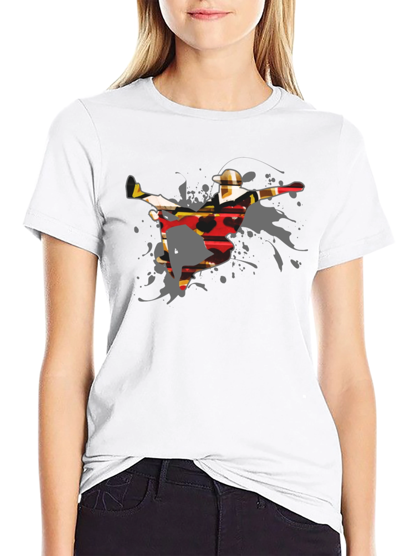 Maryland Flag Dab T-Shirt