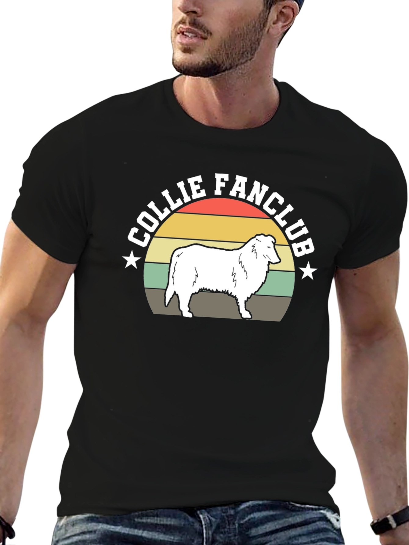 Collie Fan Club Graphic T-Shirt