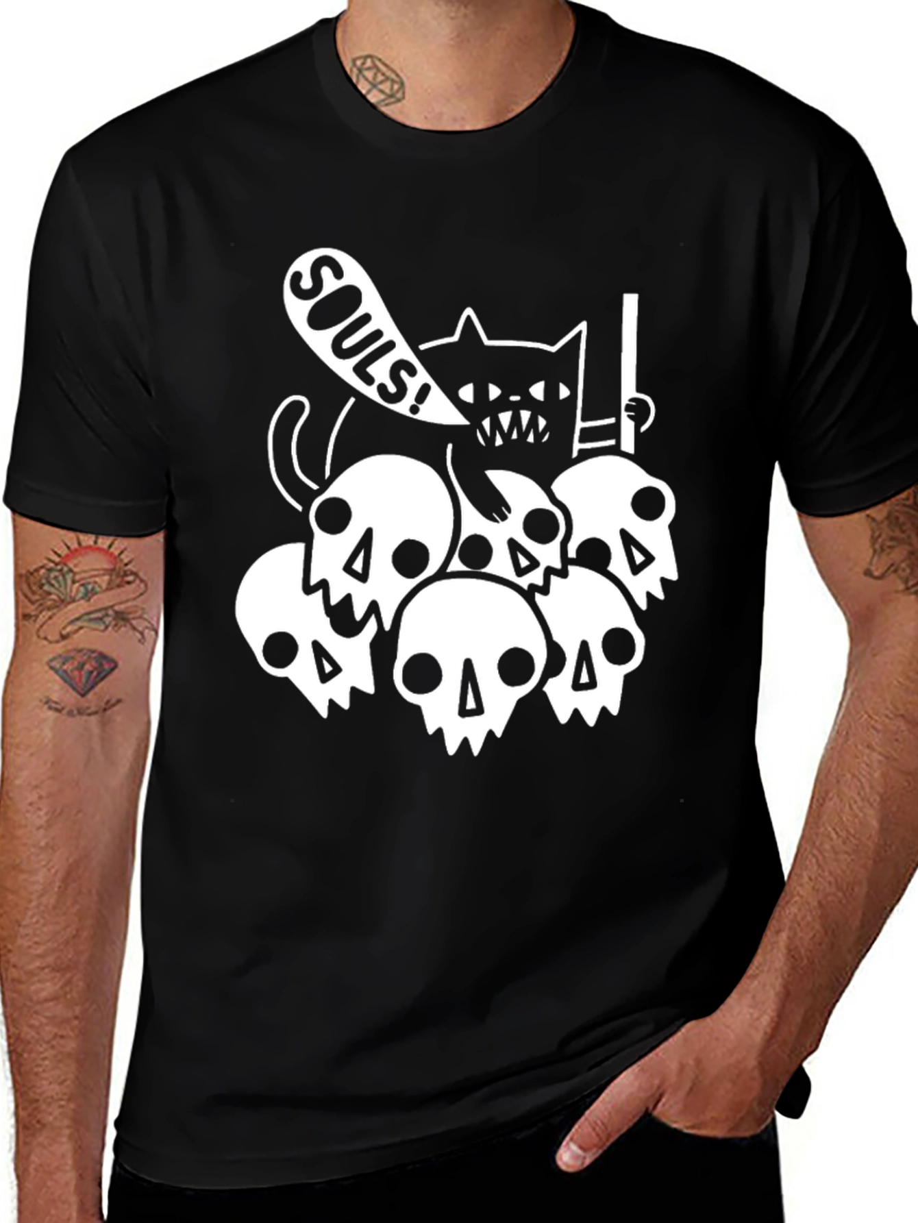 Souls Black Cat T-Shirt