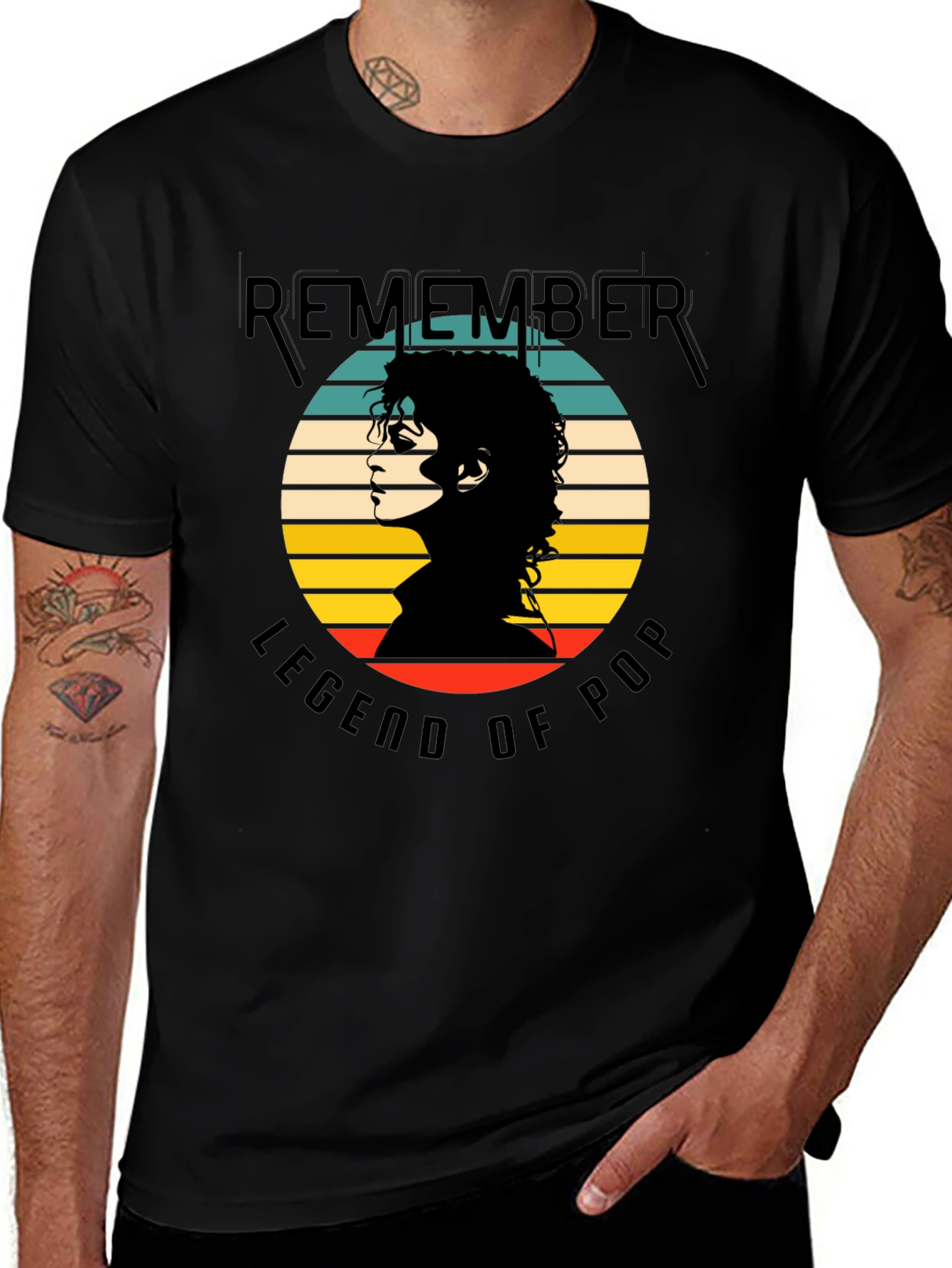 Remember Legend of Pop Graphic Tee