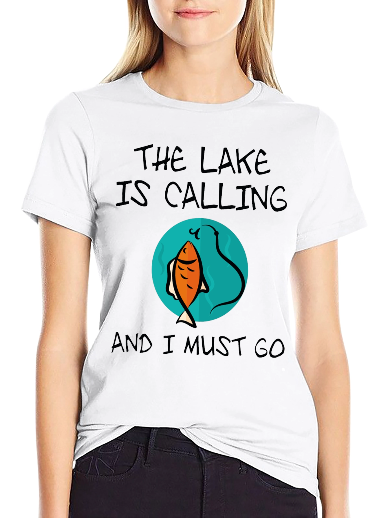 Lake Calling T-Shirt - Fishing Design