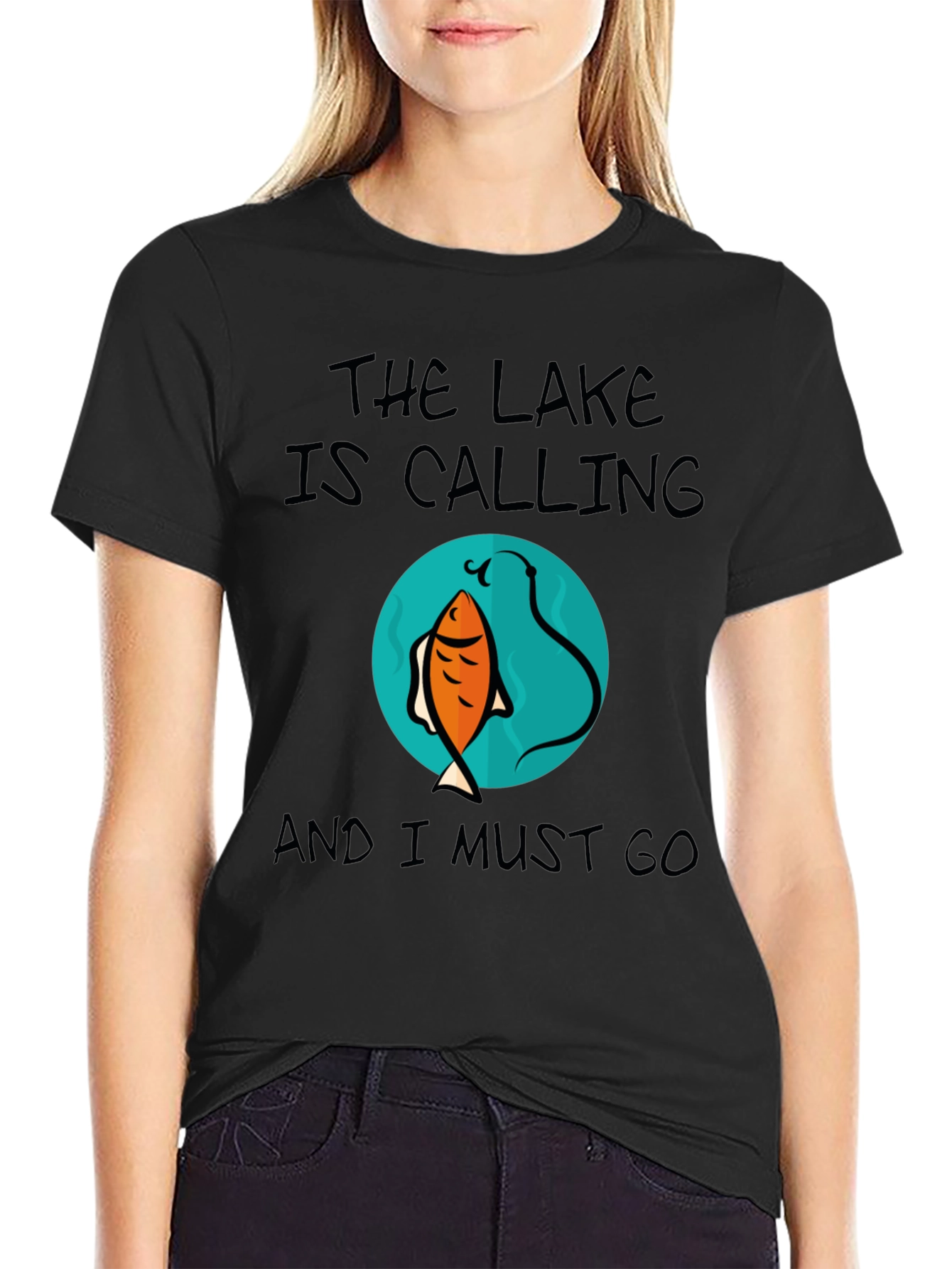 Lake Calling T-Shirt - Fishing Design