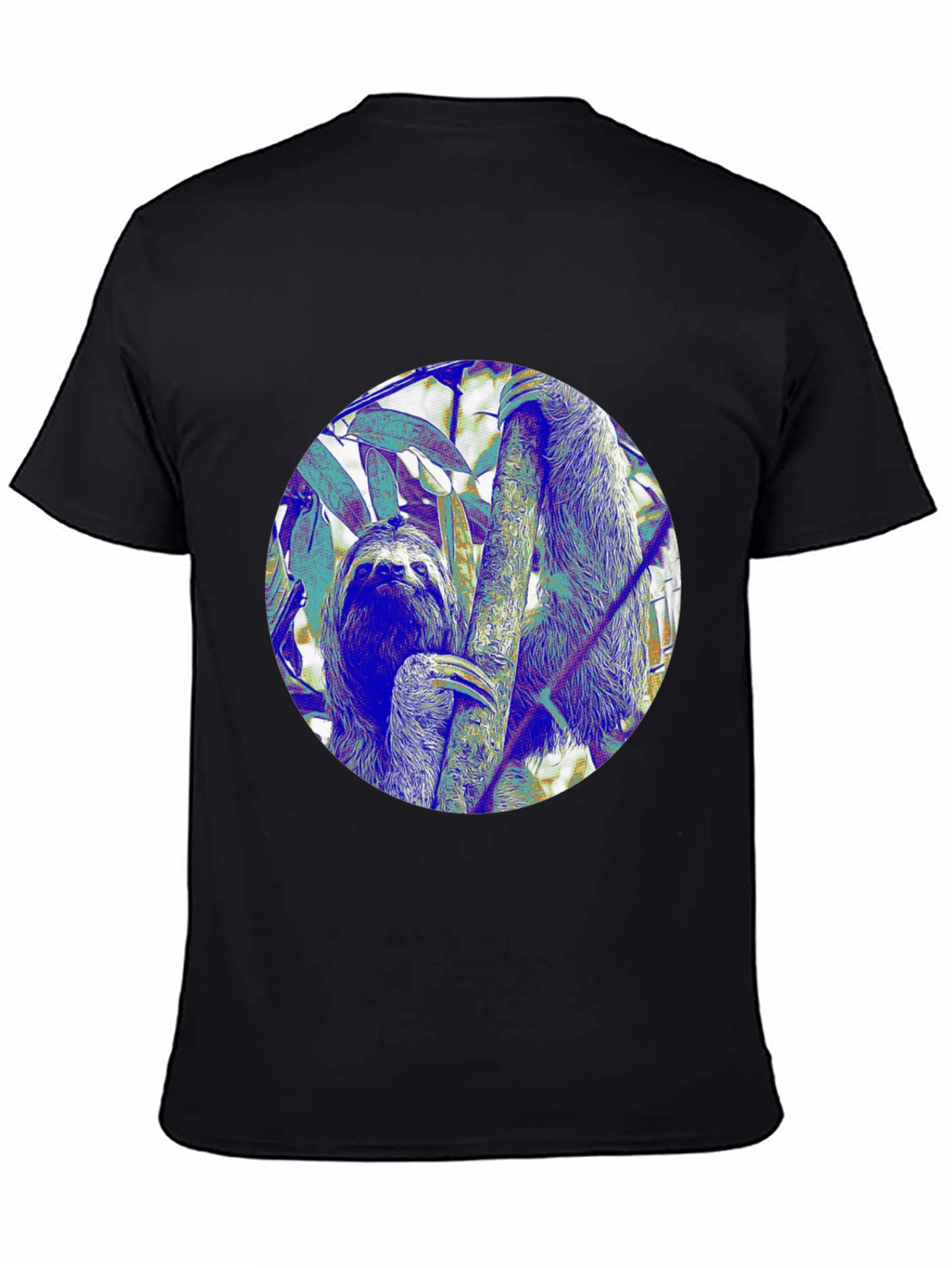 Sloth Graphic Tee - Unique Animal Print Shirt