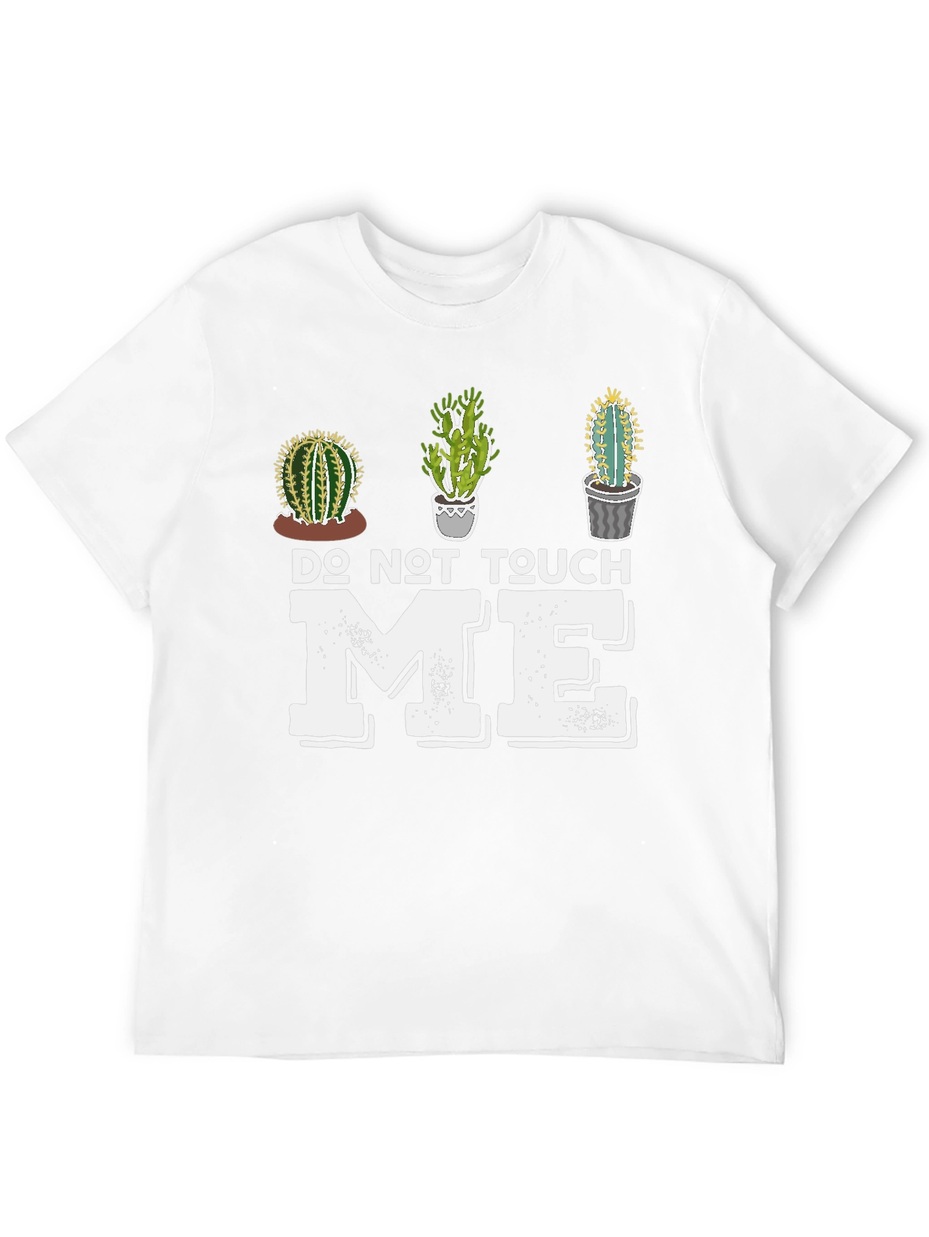 Do Not Touch Me Cactus Graphic Tee