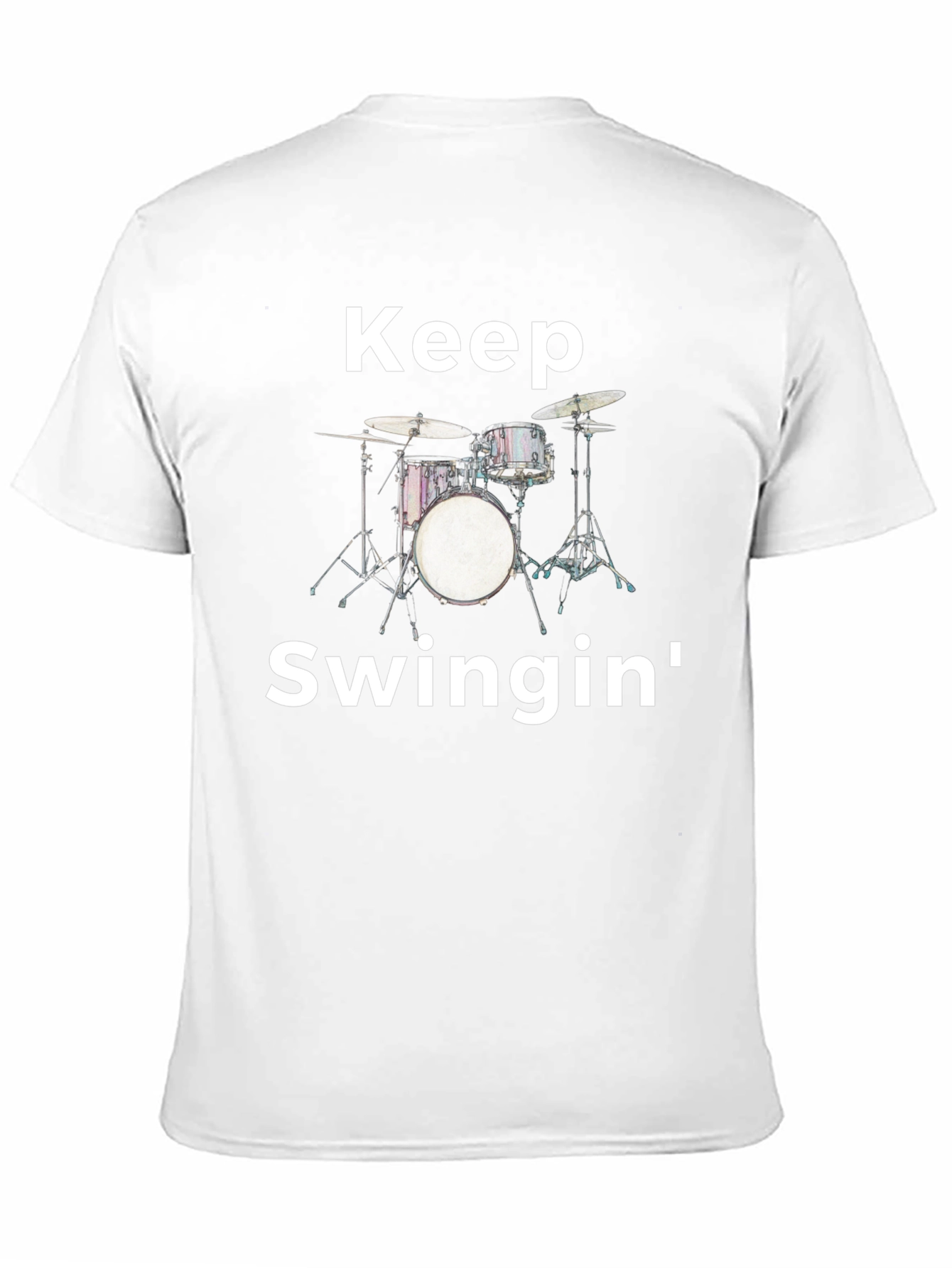 Keep Swingin Graphic Tee - Black