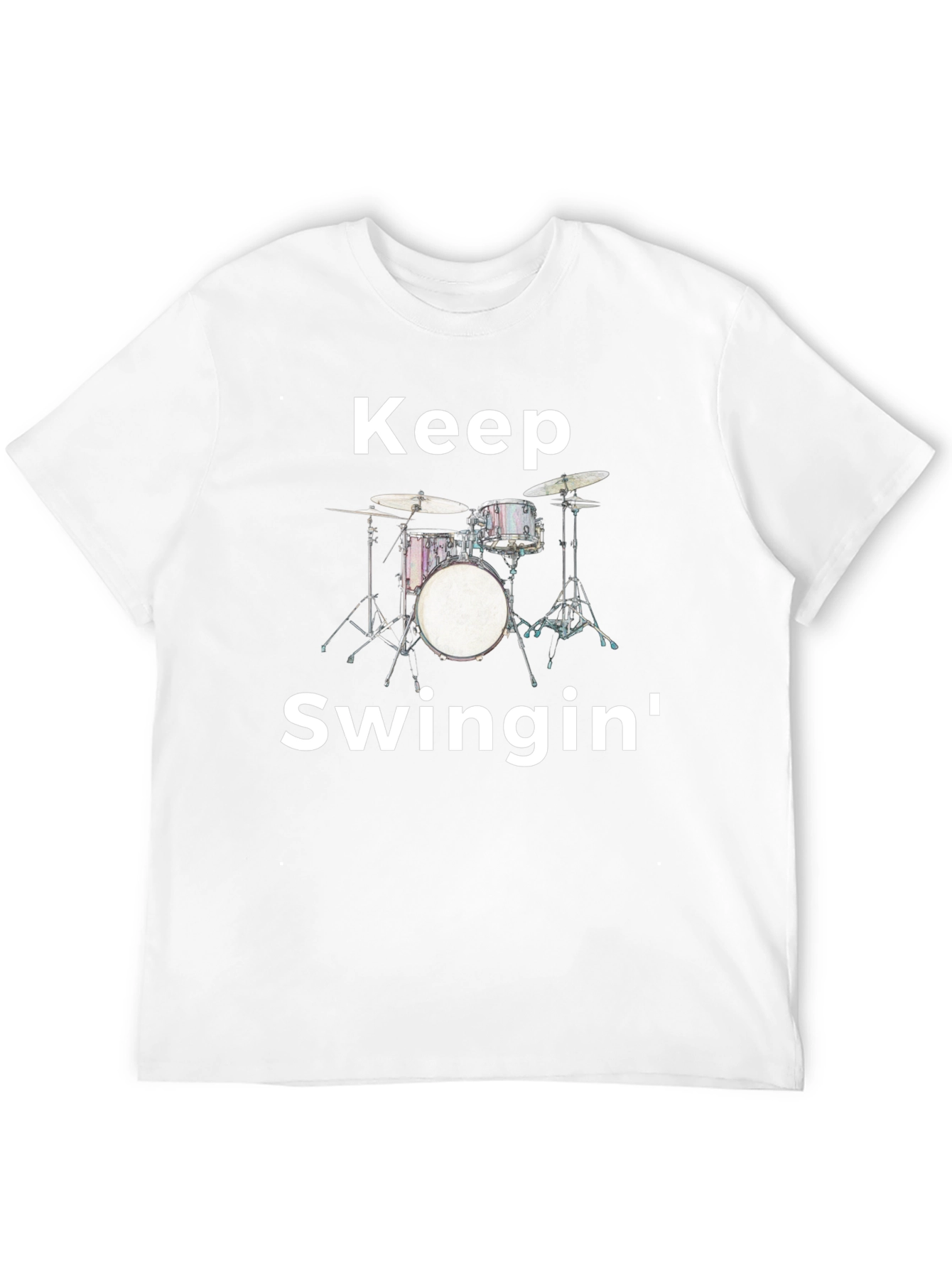 Keep Swingin Graphic Tee - Black