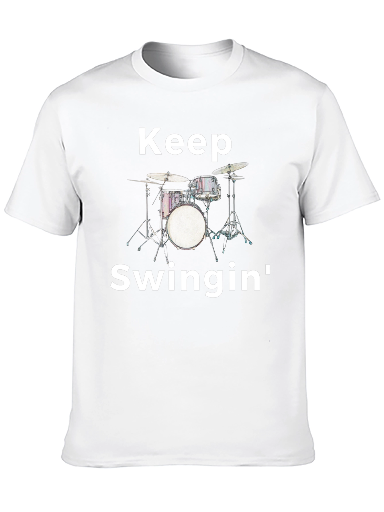 Keep Swingin Graphic Tee - Black
