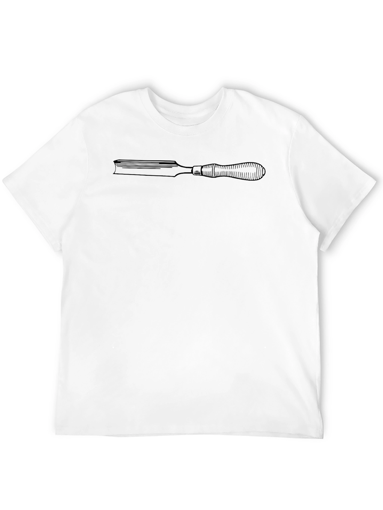 Carpenters Chisel Graphic Tee - Woodworking Shirt