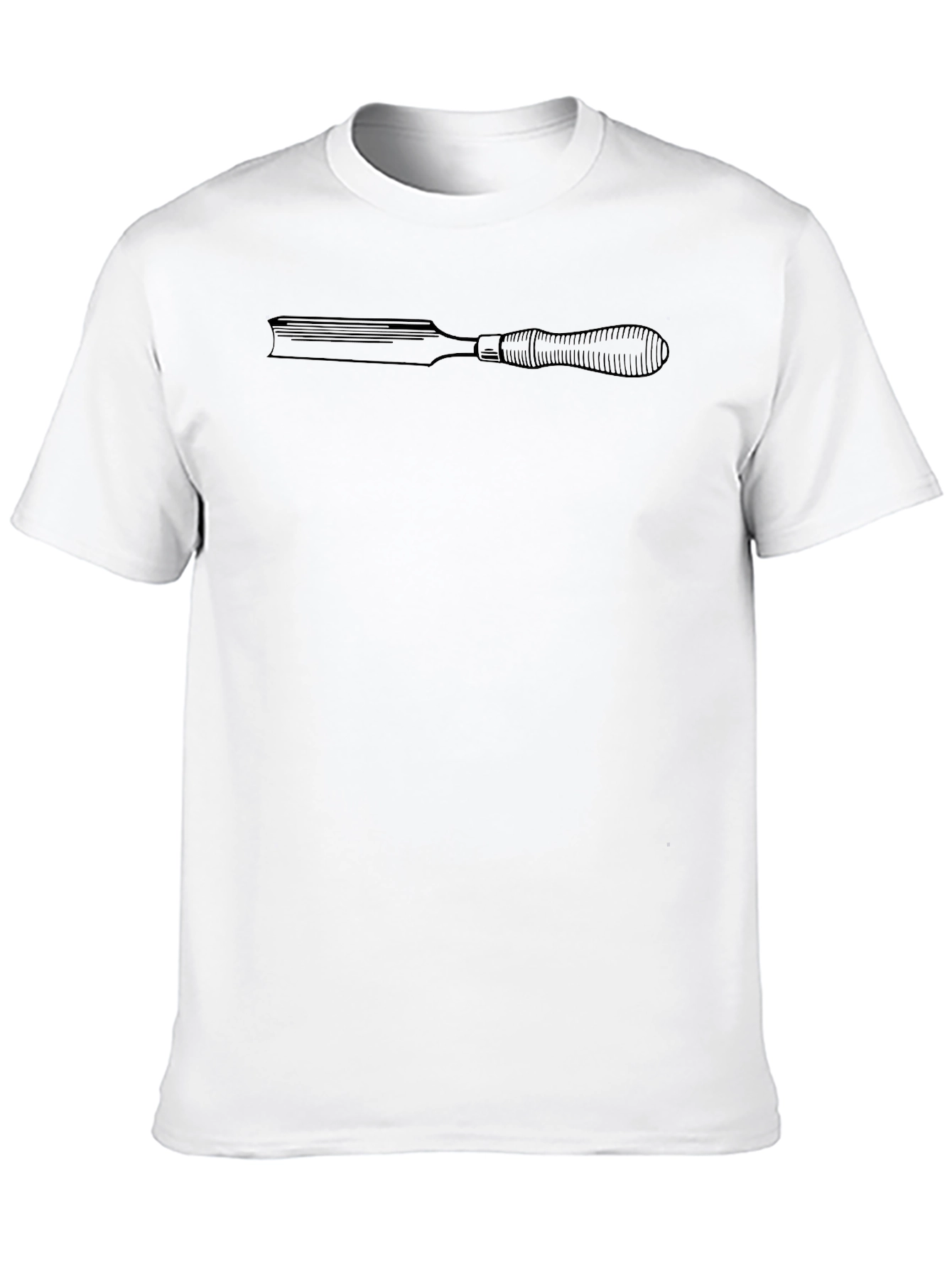 Carpenters Chisel Graphic Tee - Woodworking Shirt