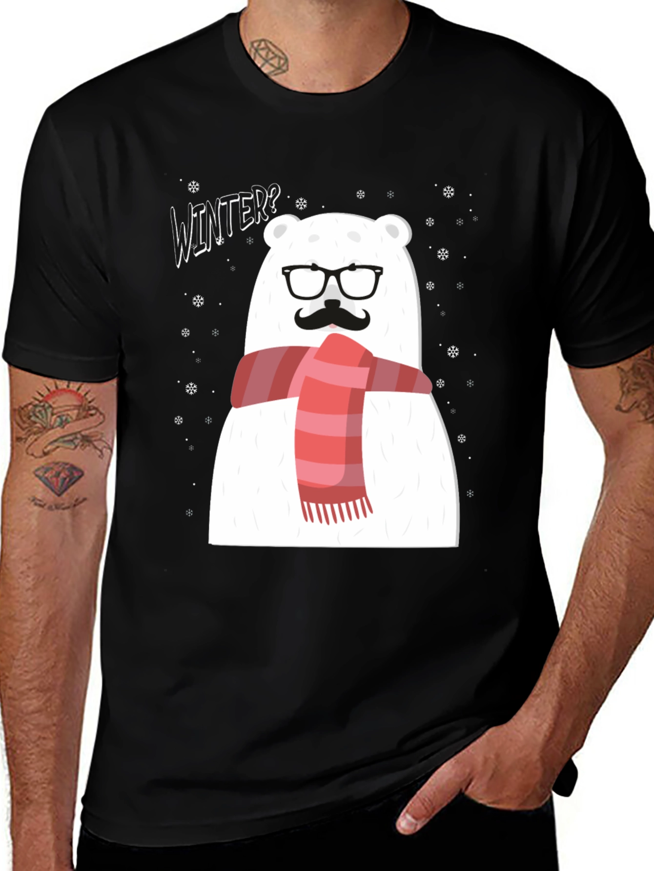 Winter Bear Graphic Tee