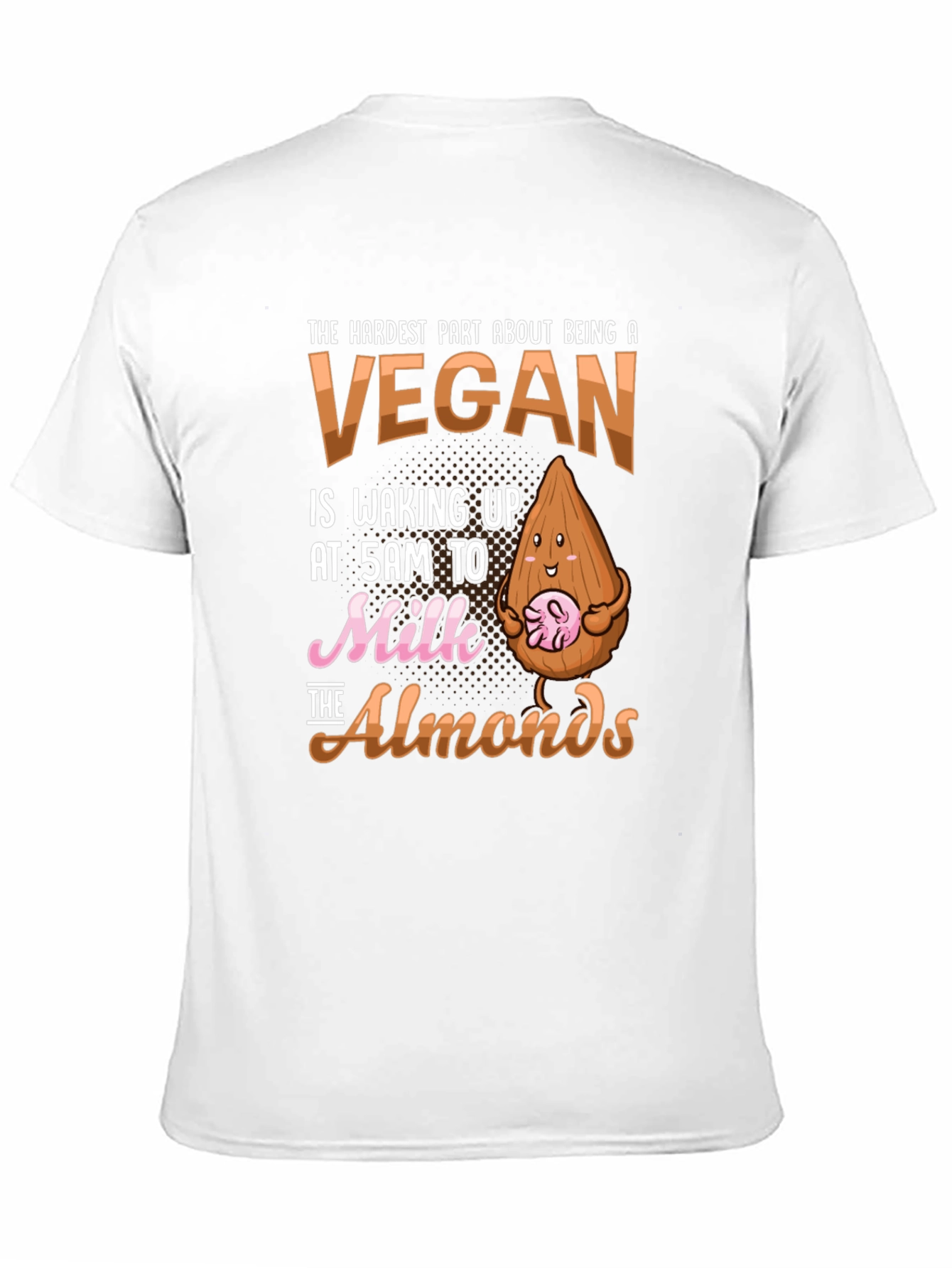 Vegan Almond Milk T-Shirt Funny Vegan Gift