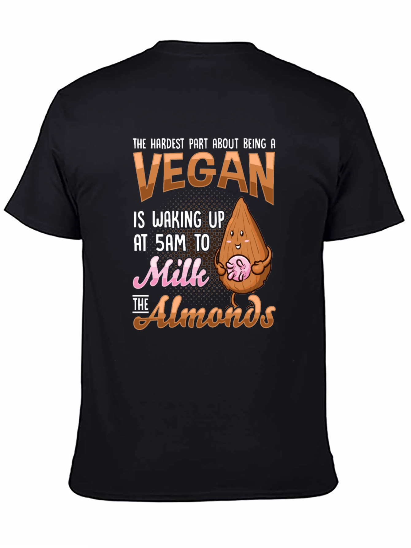 Vegan Almond Milk T-Shirt Funny Vegan Gift