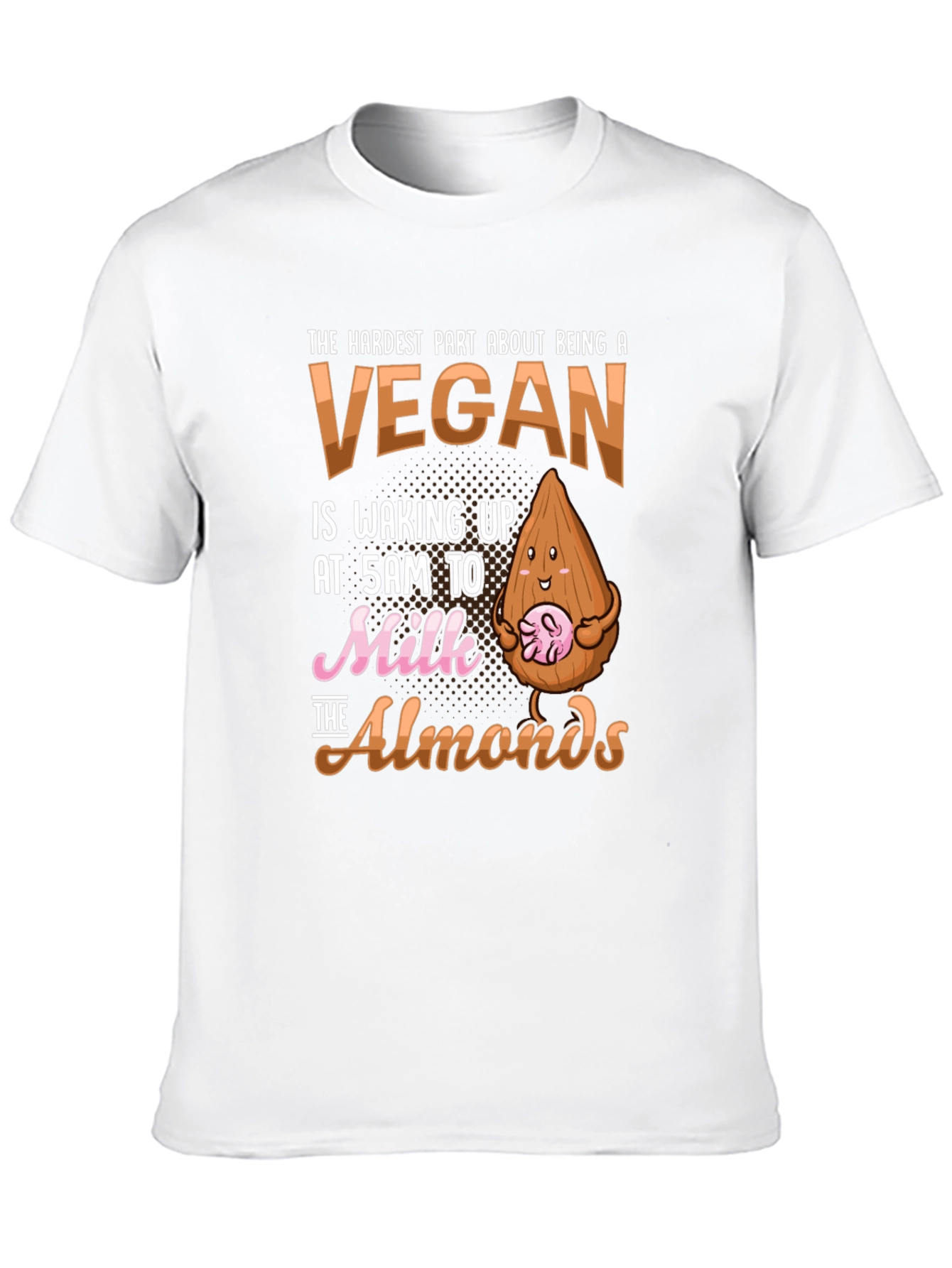 Vegan Almond Milk T-Shirt Funny Vegan Gift