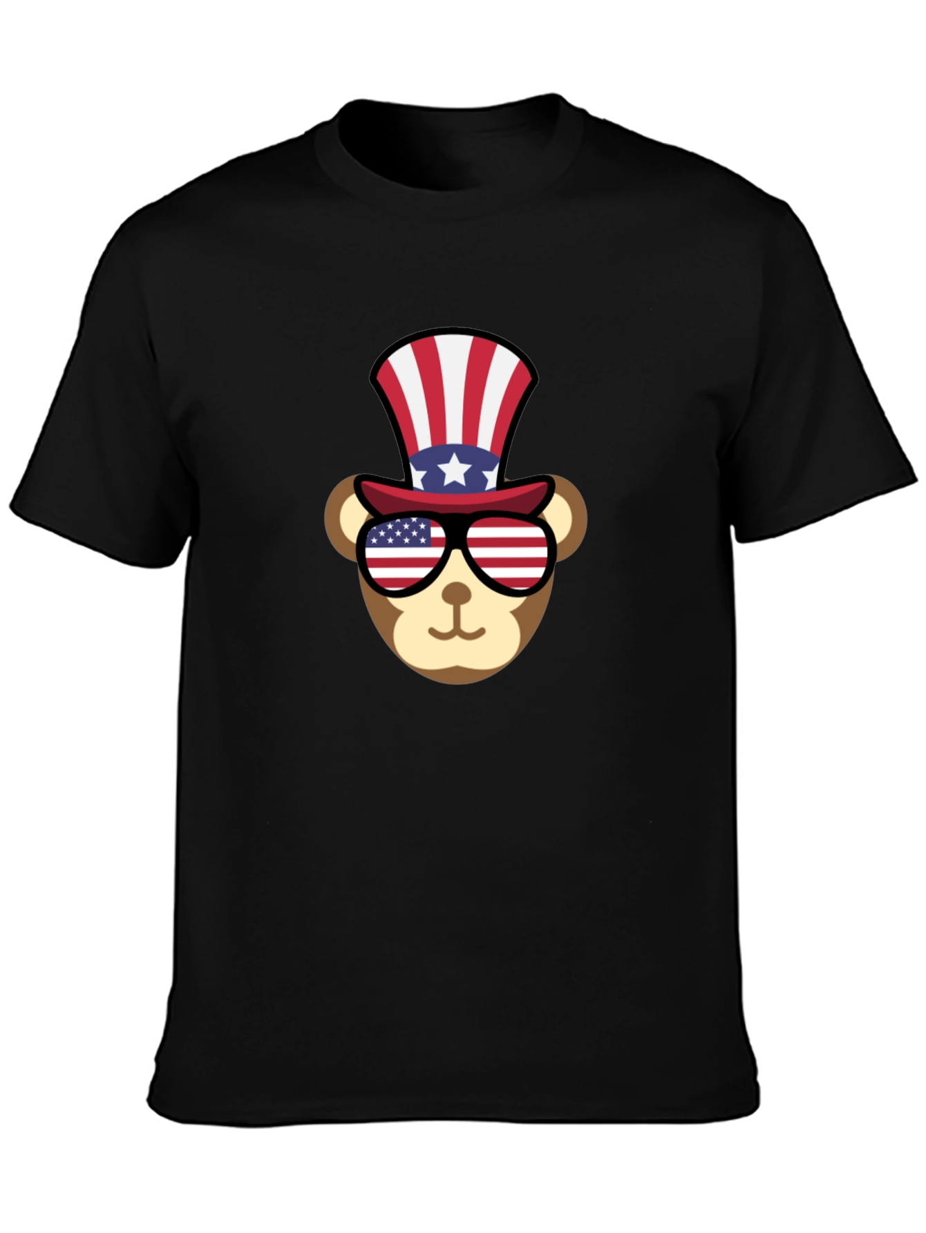 Patriotic Bear T-Shirt - Stars & Stripes