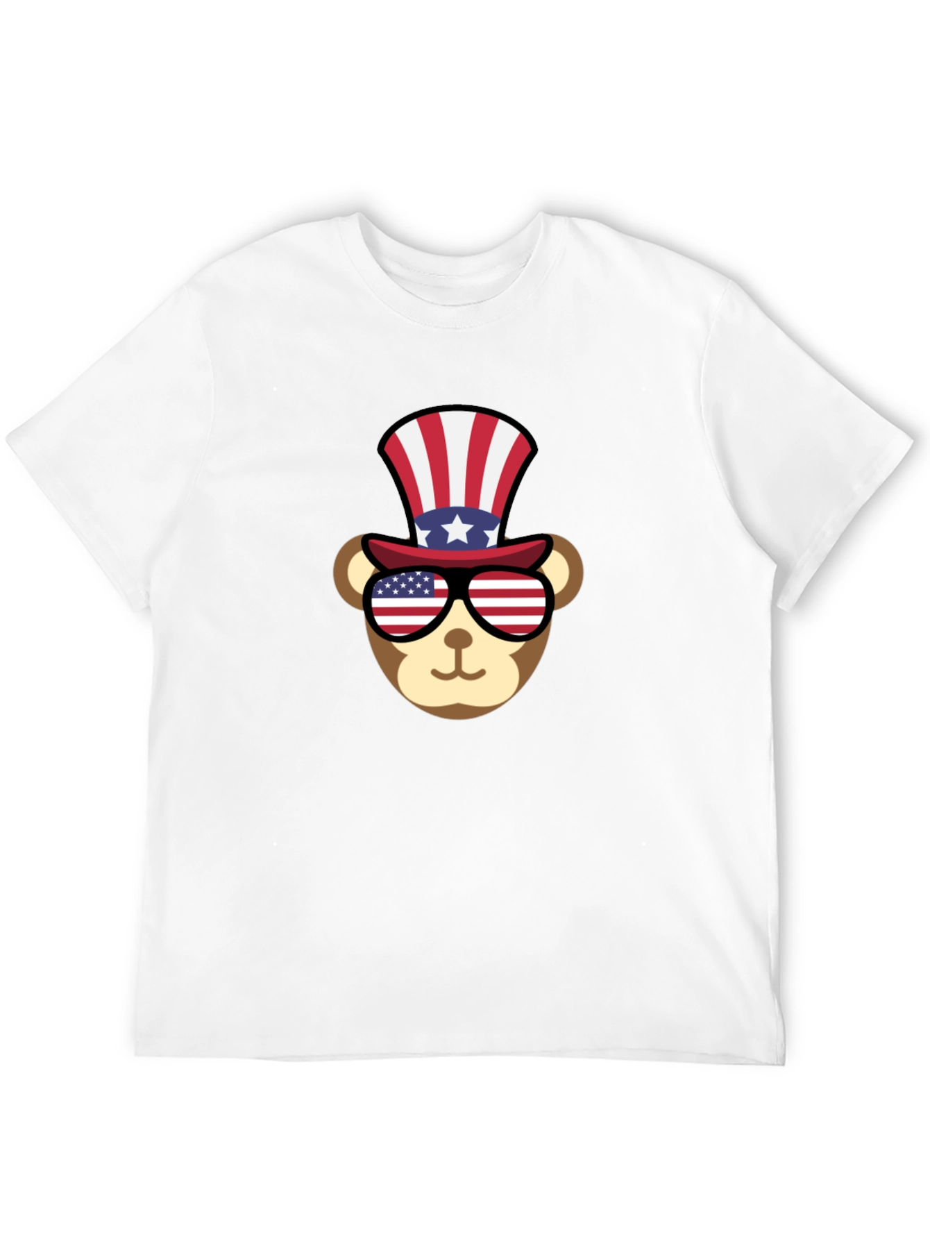 Patriotic Bear T-Shirt - Stars & Stripes