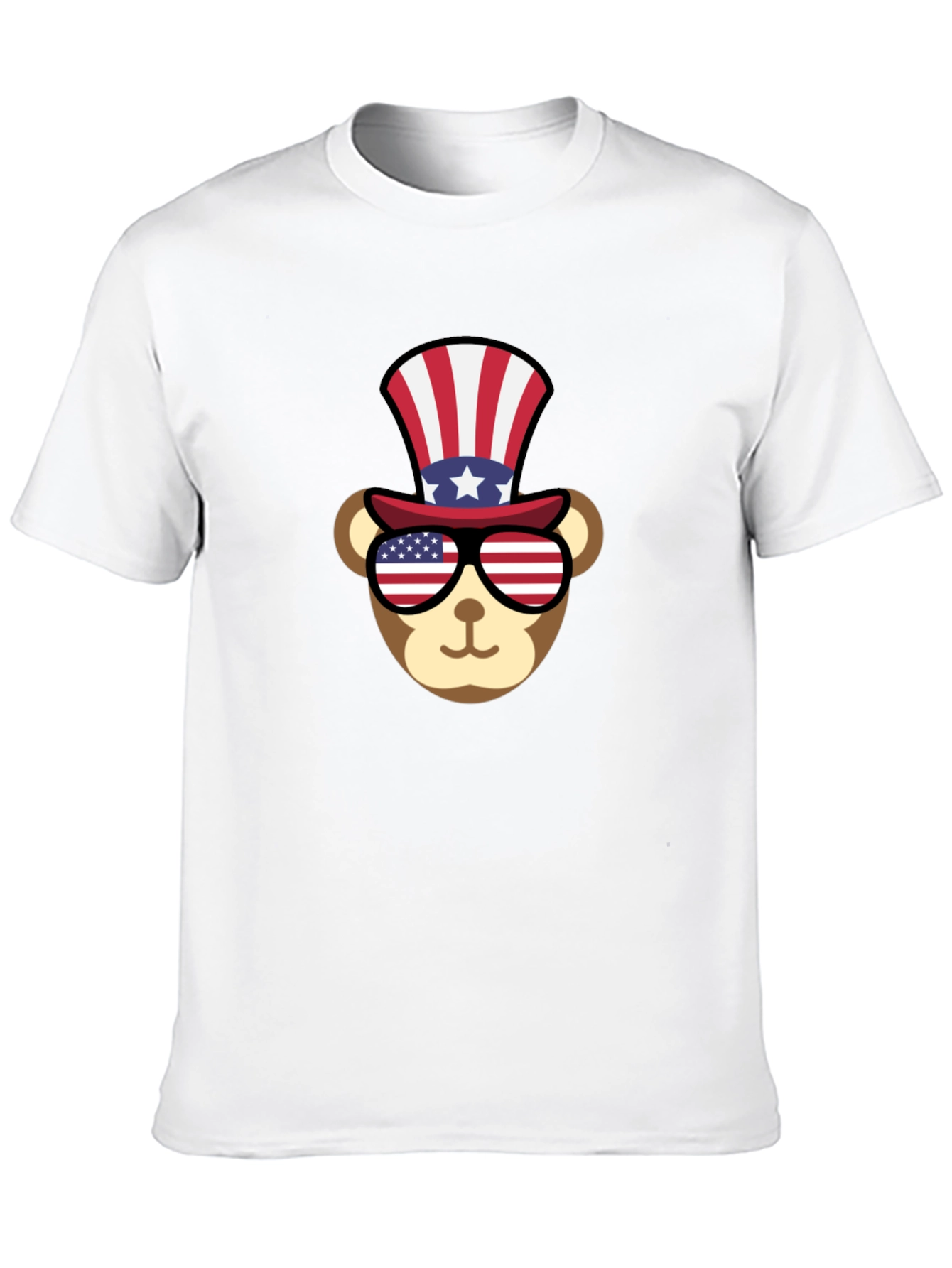 Patriotic Bear T-Shirt - Stars & Stripes