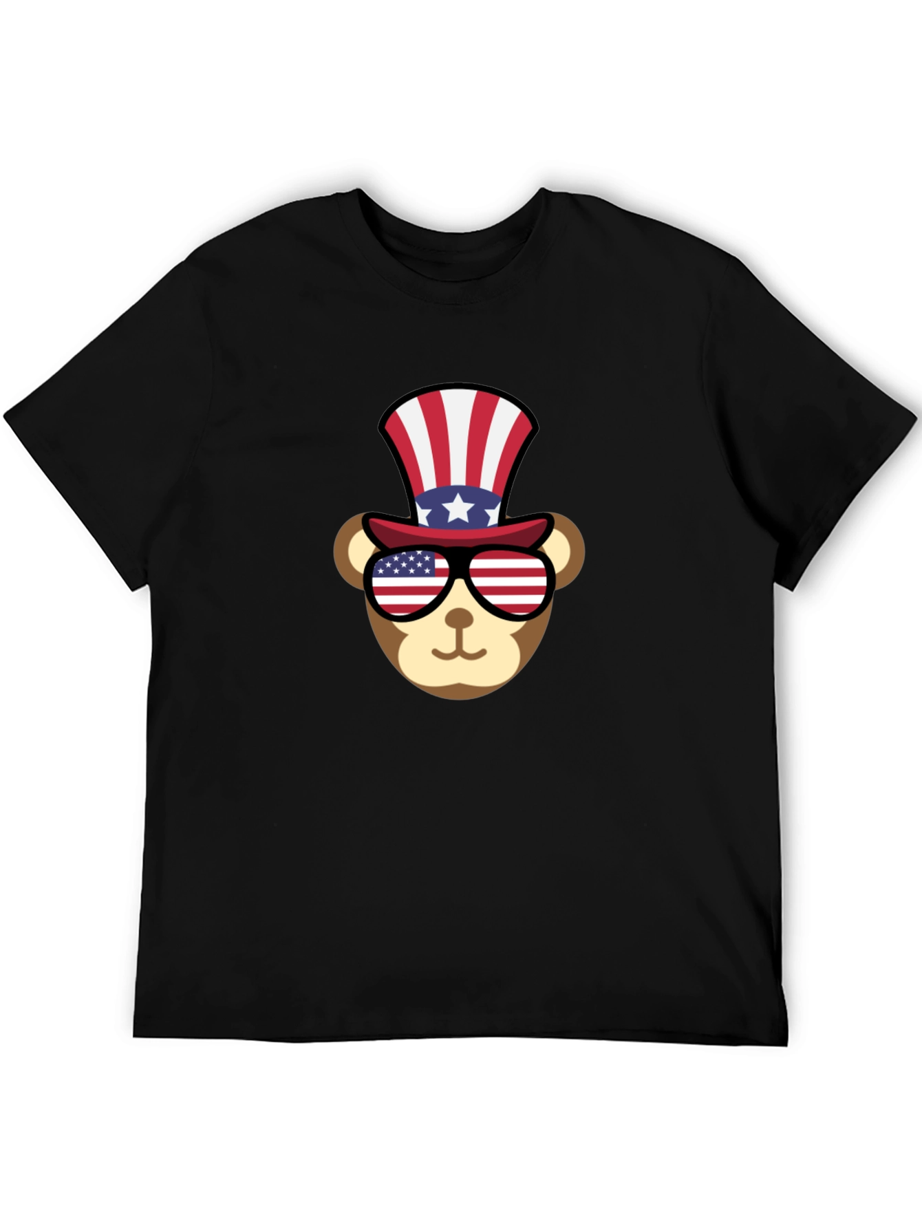 Patriotic Bear T-Shirt - Stars & Stripes