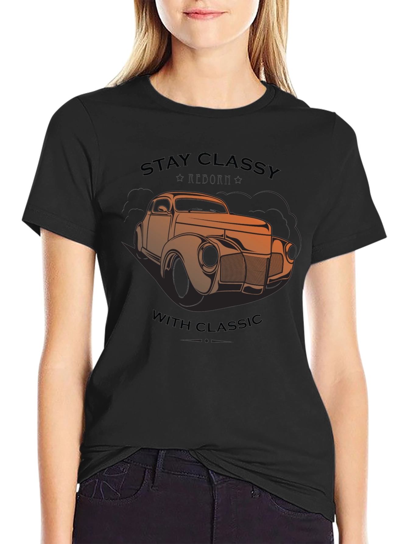 Classic Car Graphic Tee - Stay Classy