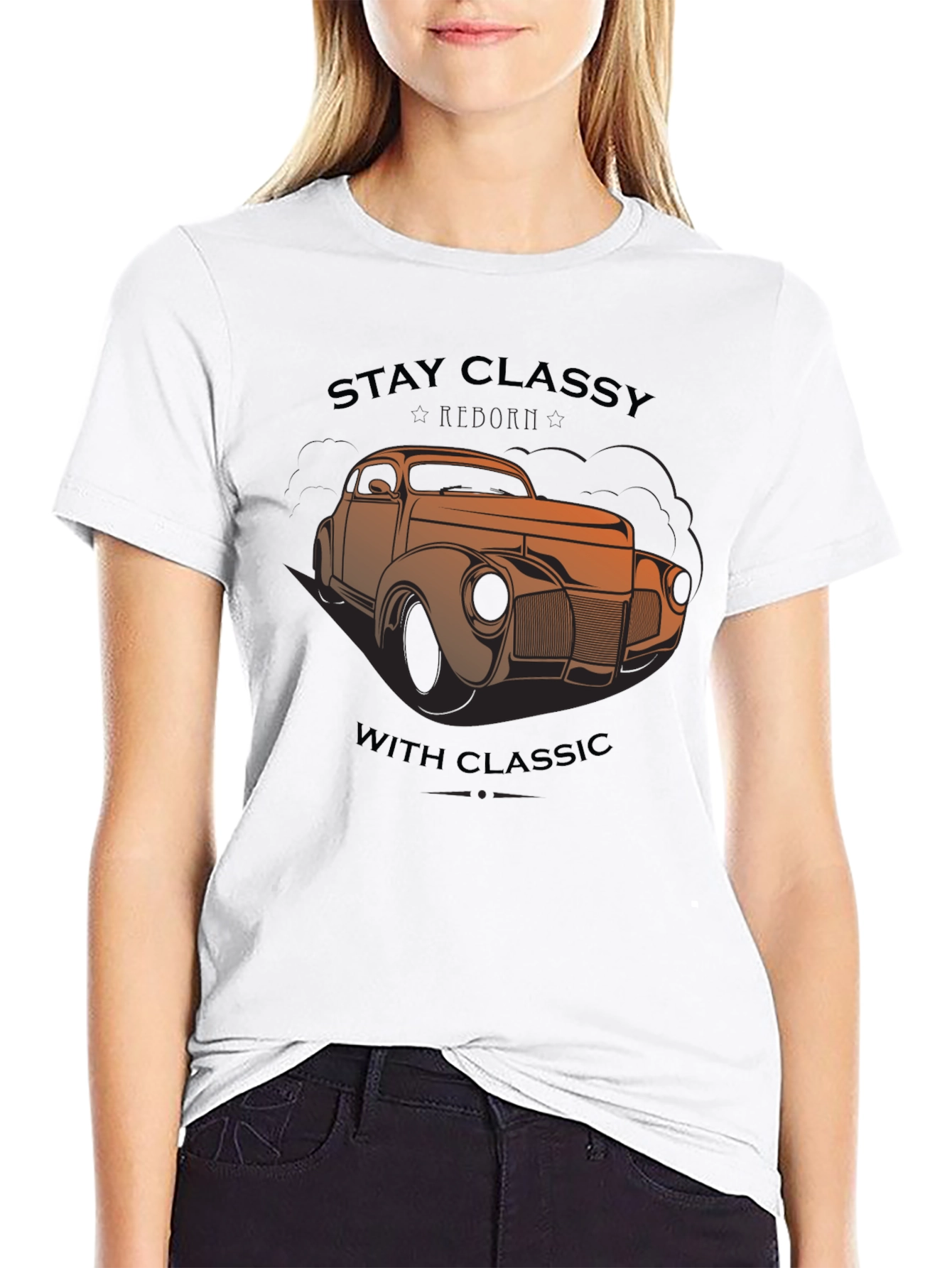 Classic Car Graphic Tee - Stay Classy