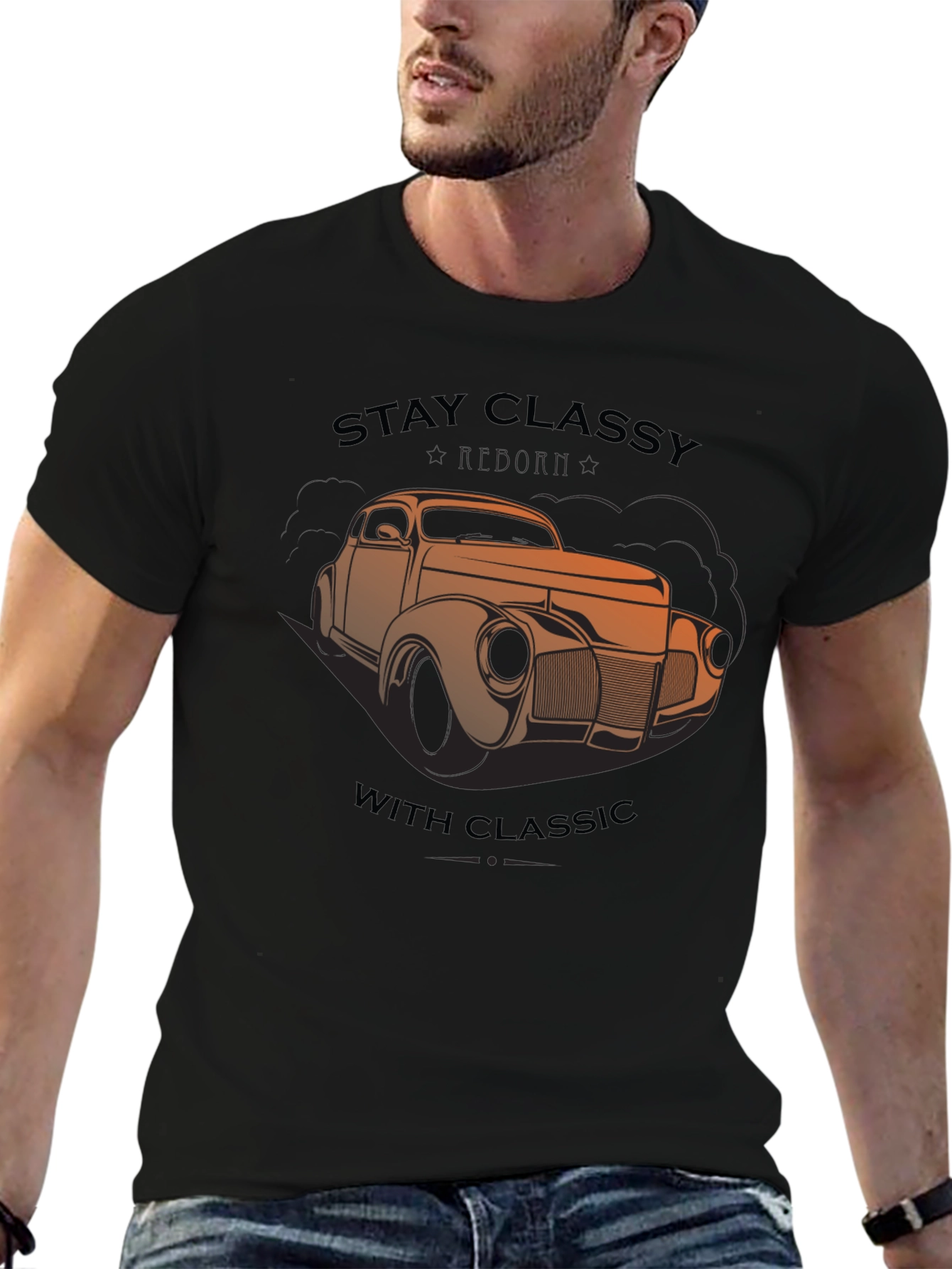 Classic Car Graphic Tee - Stay Classy