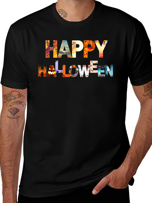 Happy Halloween Graphic Print Tee