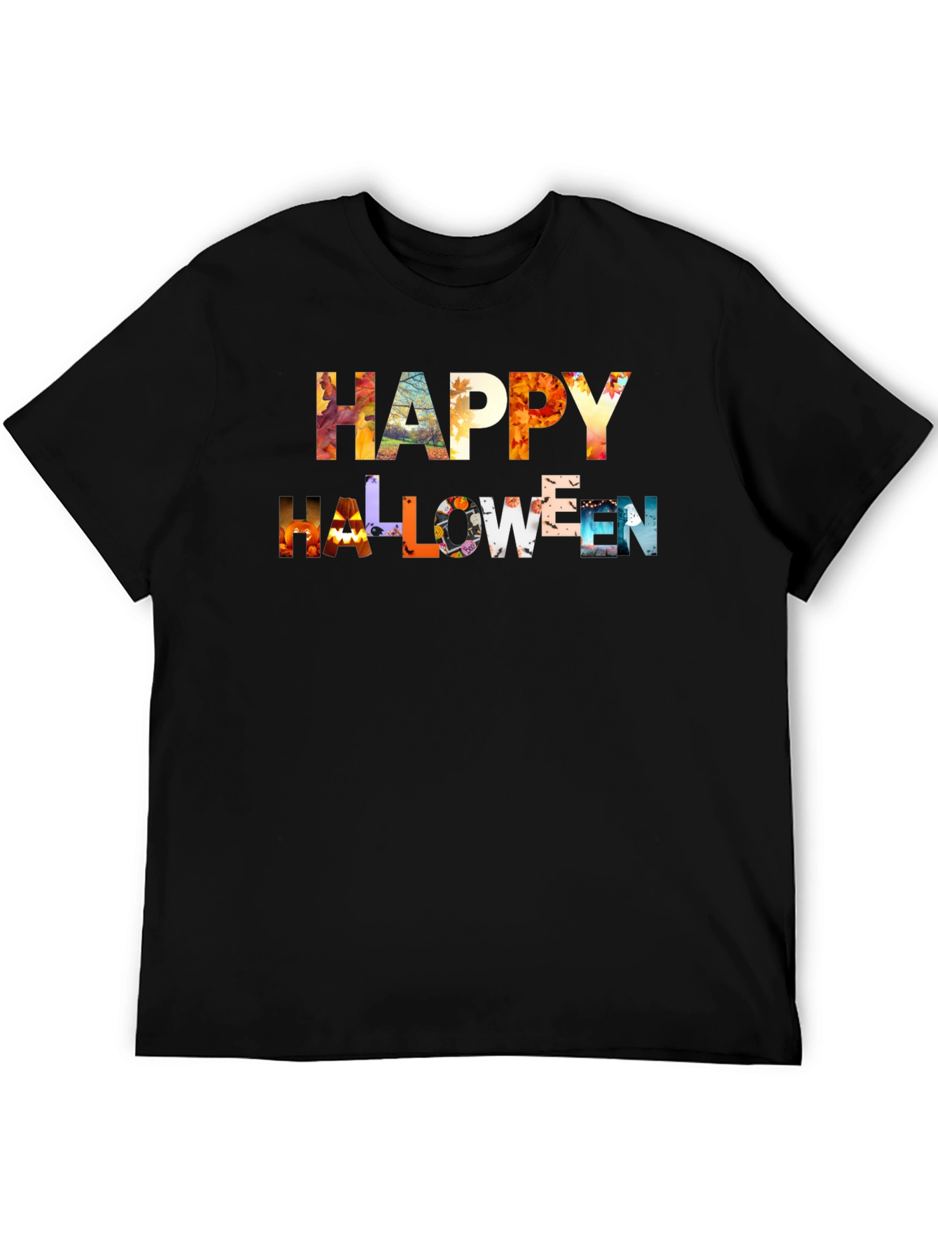 Happy Halloween Graphic Print Tee
