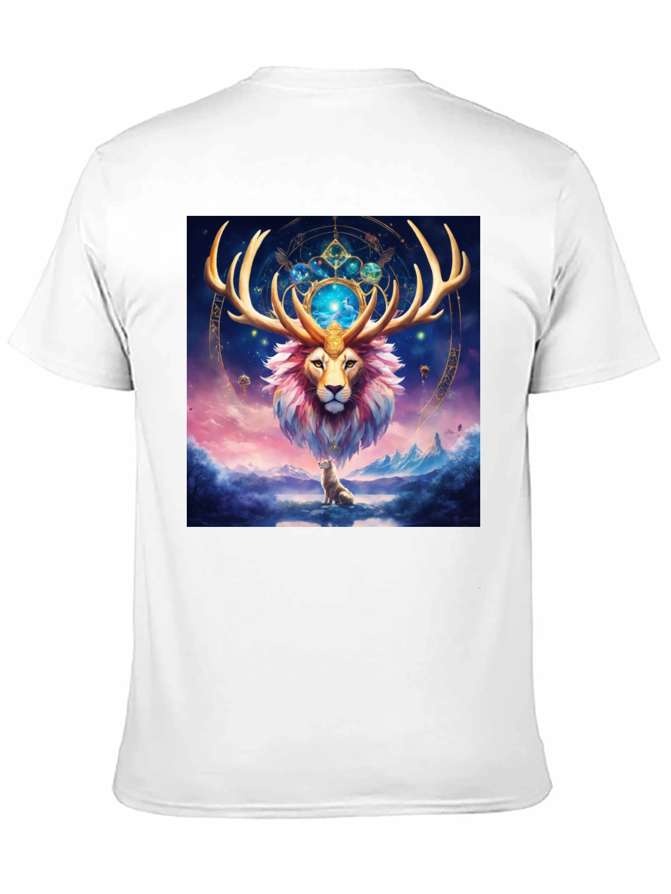 Mystic Lion T-Shirt - Zodiac Design