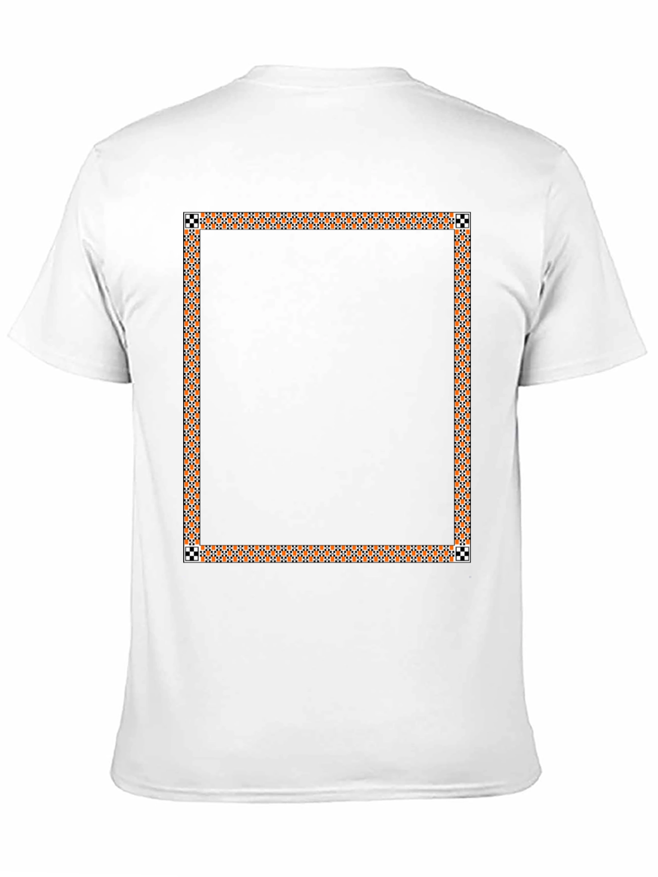 Geometric Frame Black T-Shirt