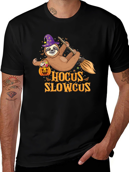Hocus Slowcus Sloth Halloween T-Shirt