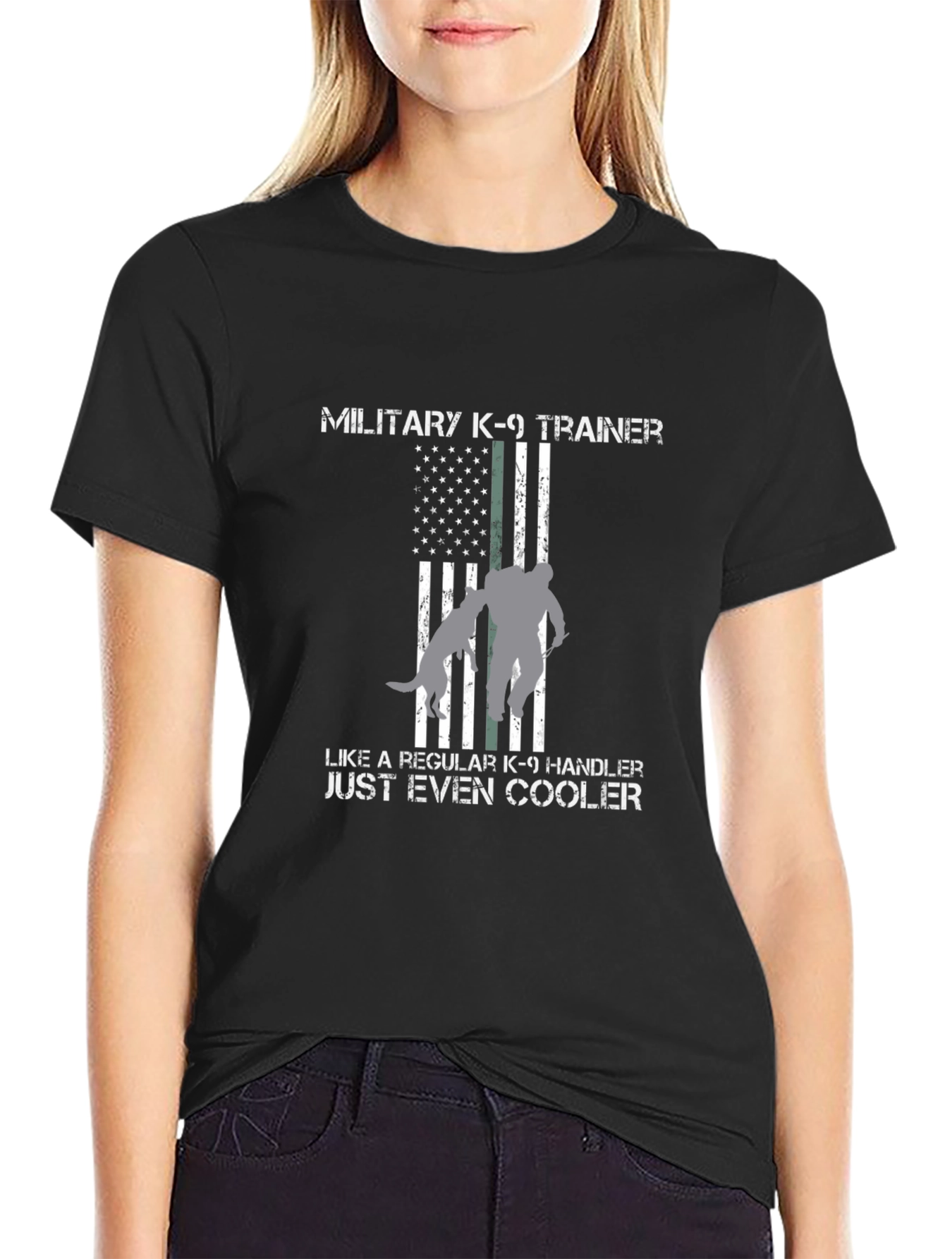 Military K-9 Trainer T-Shirt - Even Cooler