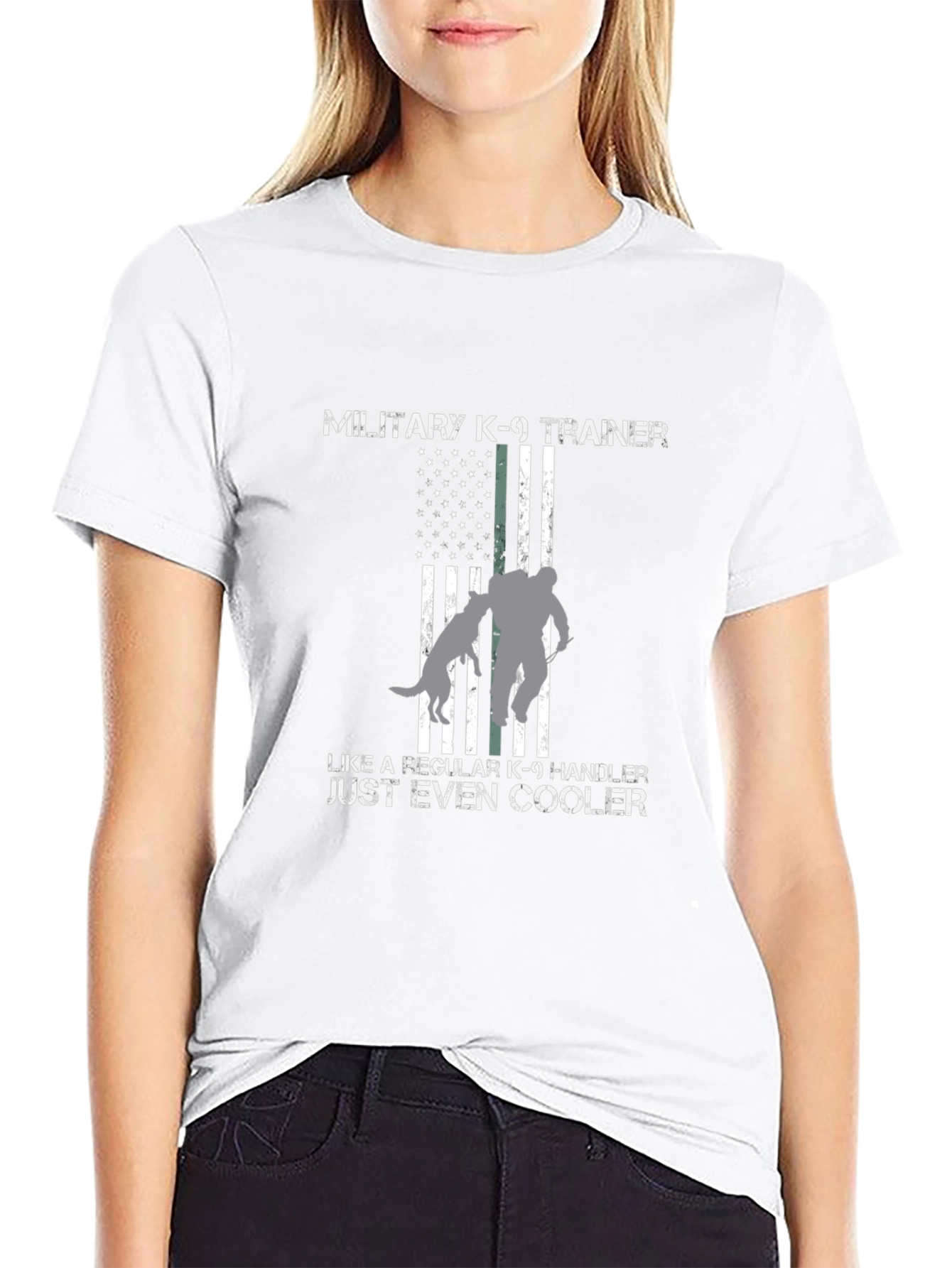 Military K-9 Trainer T-Shirt - Even Cooler