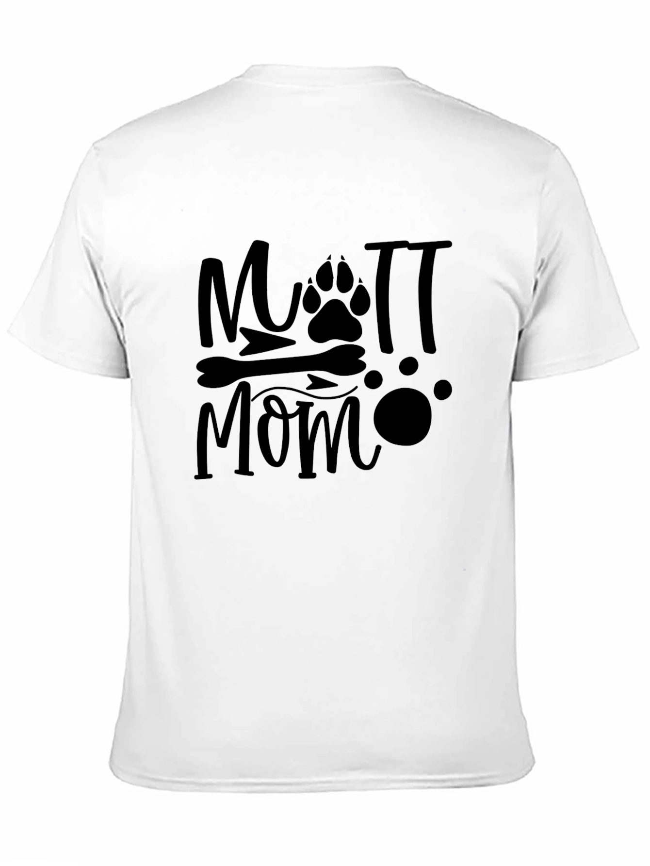 Mutt Mom Graphic Tee - Dog Lover T-Shirt