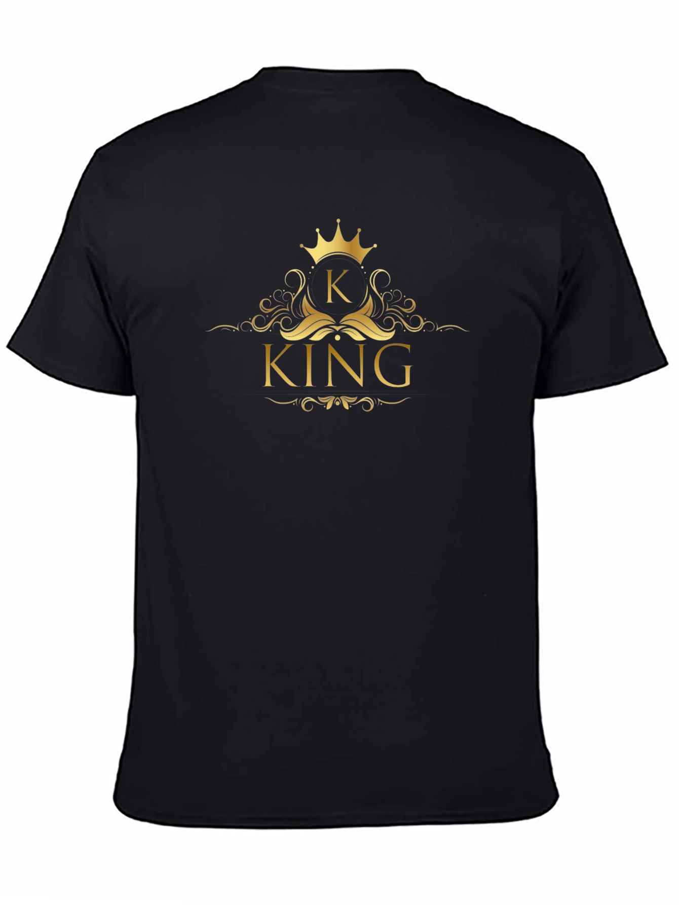 King Crown Graphic T-Shirt - Black
