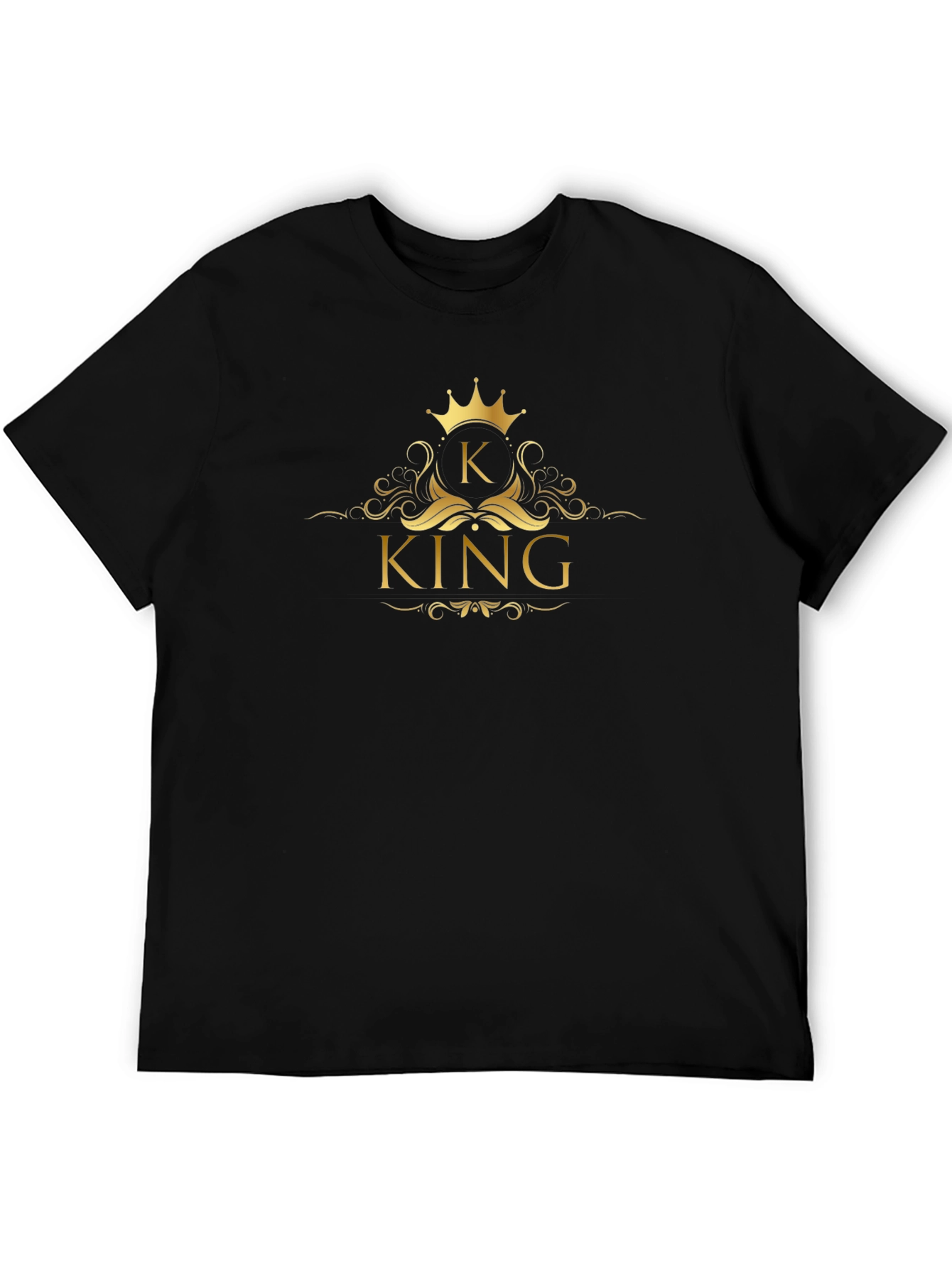 King Crown Graphic T-Shirt - Black