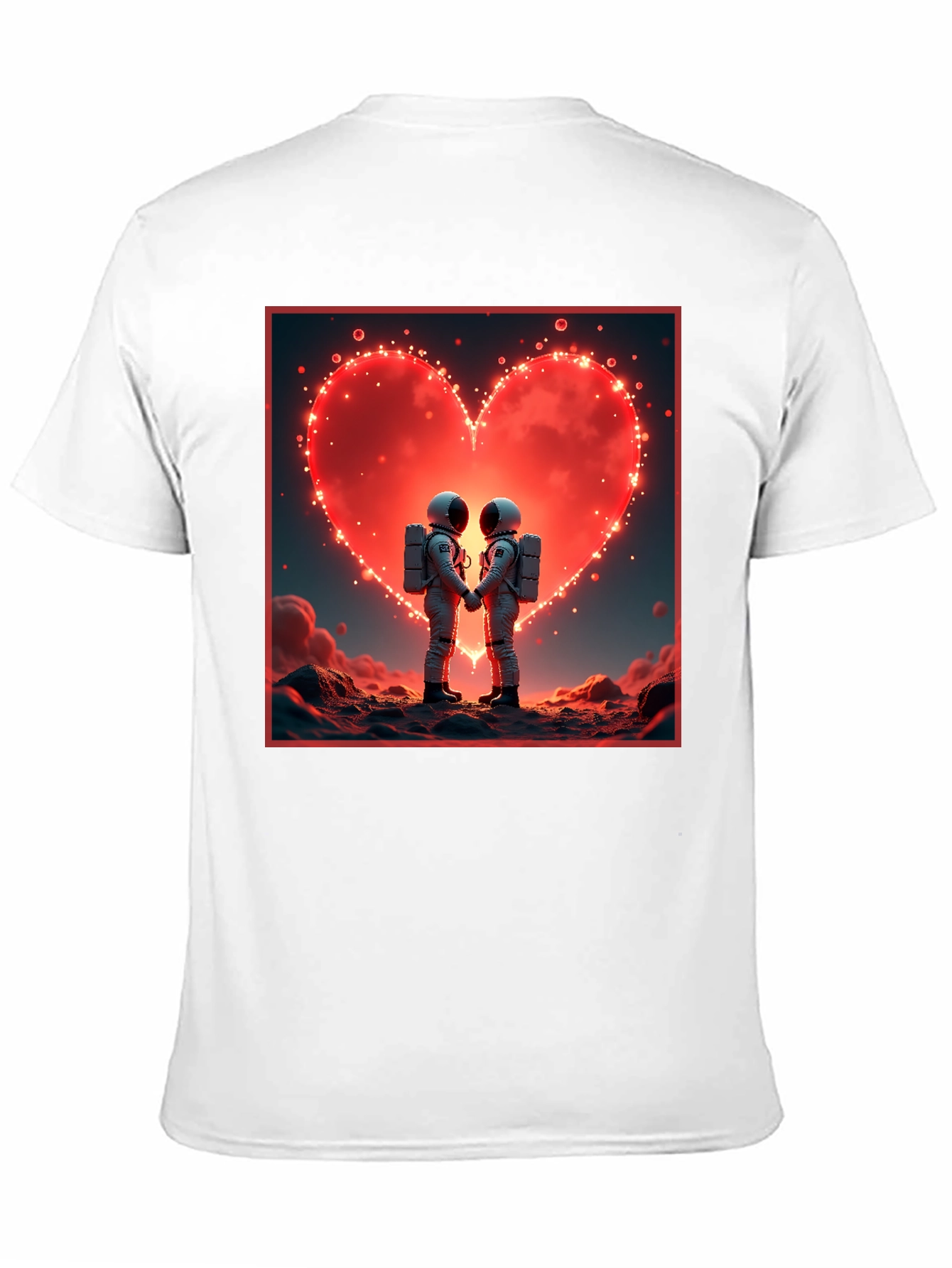 Astronaut Love T-Shirt Space Romance Tee