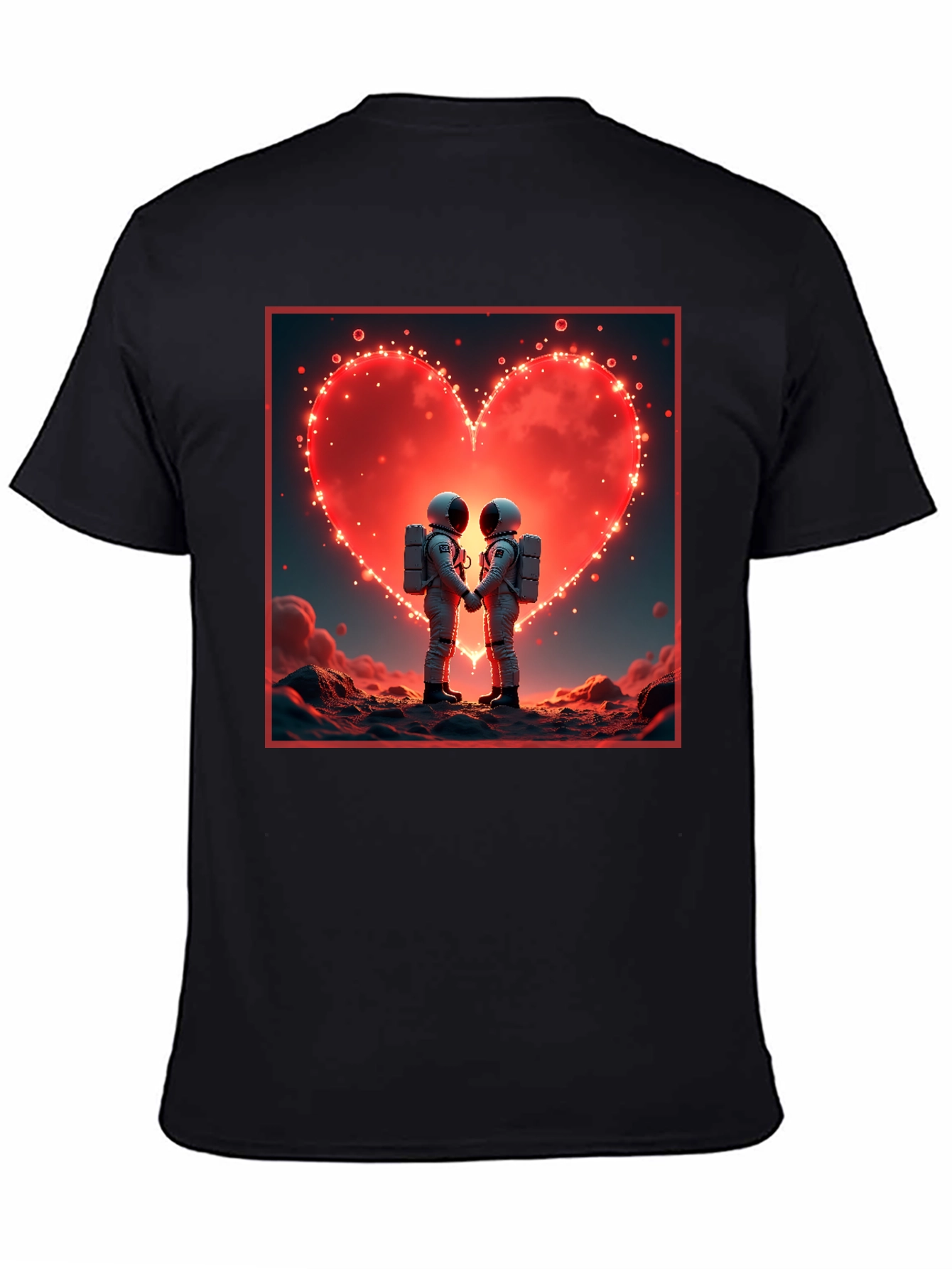 Astronaut Love T-Shirt Space Romance Tee
