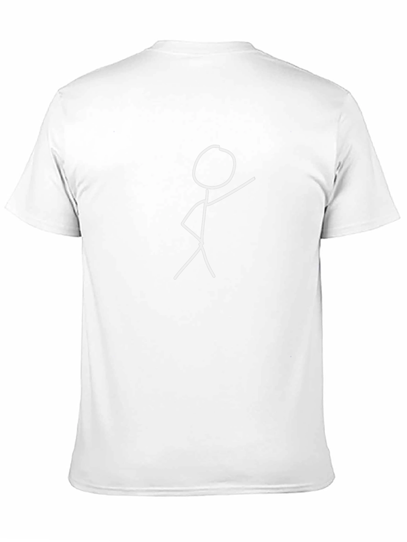 Stick Figure Tee - Funny Graphic T-Shirt