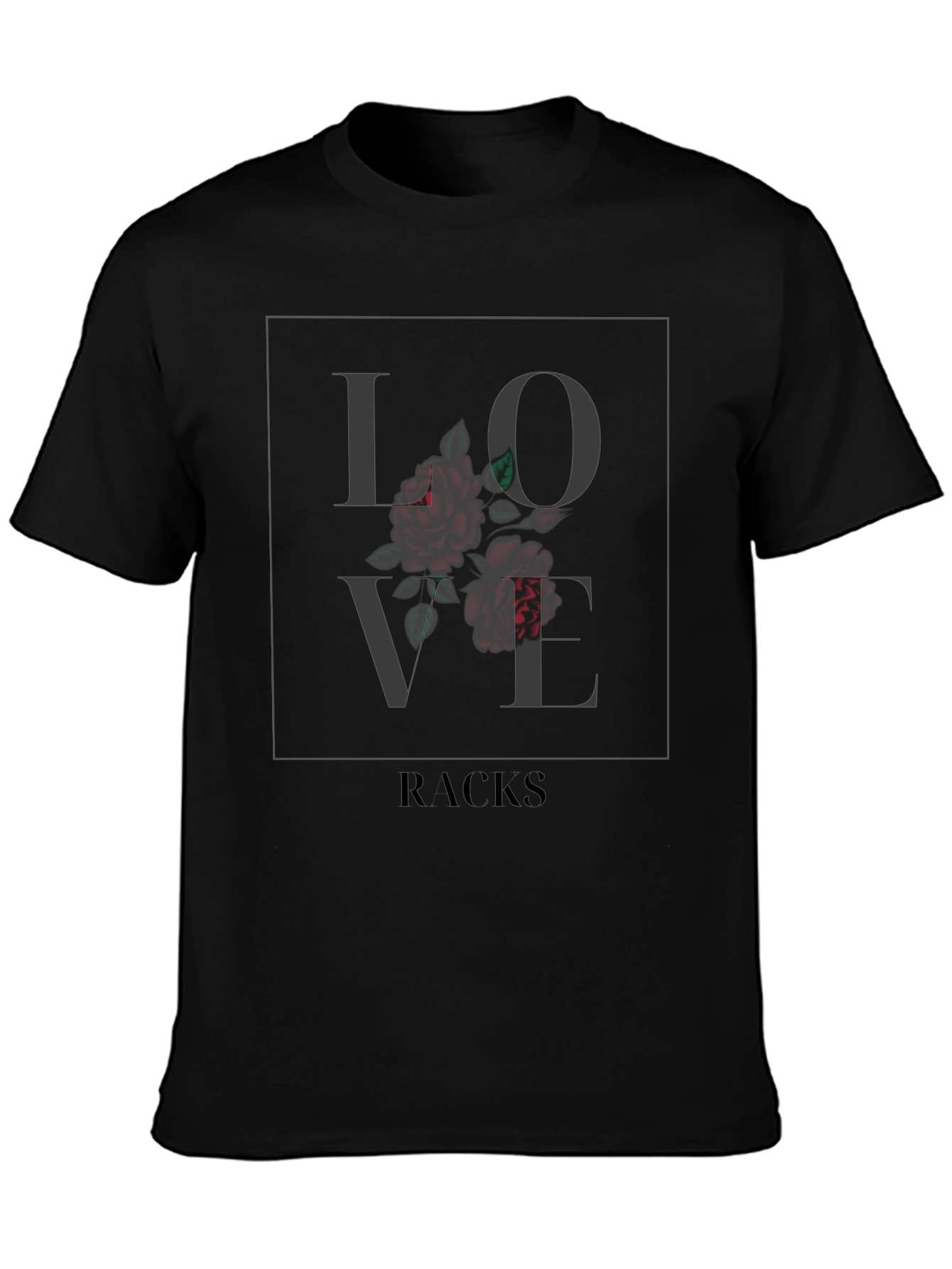 Love Racks Graphic T-Shirt - Black