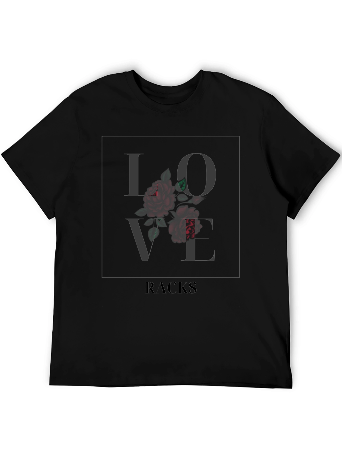 Love Racks Graphic T-Shirt - Black