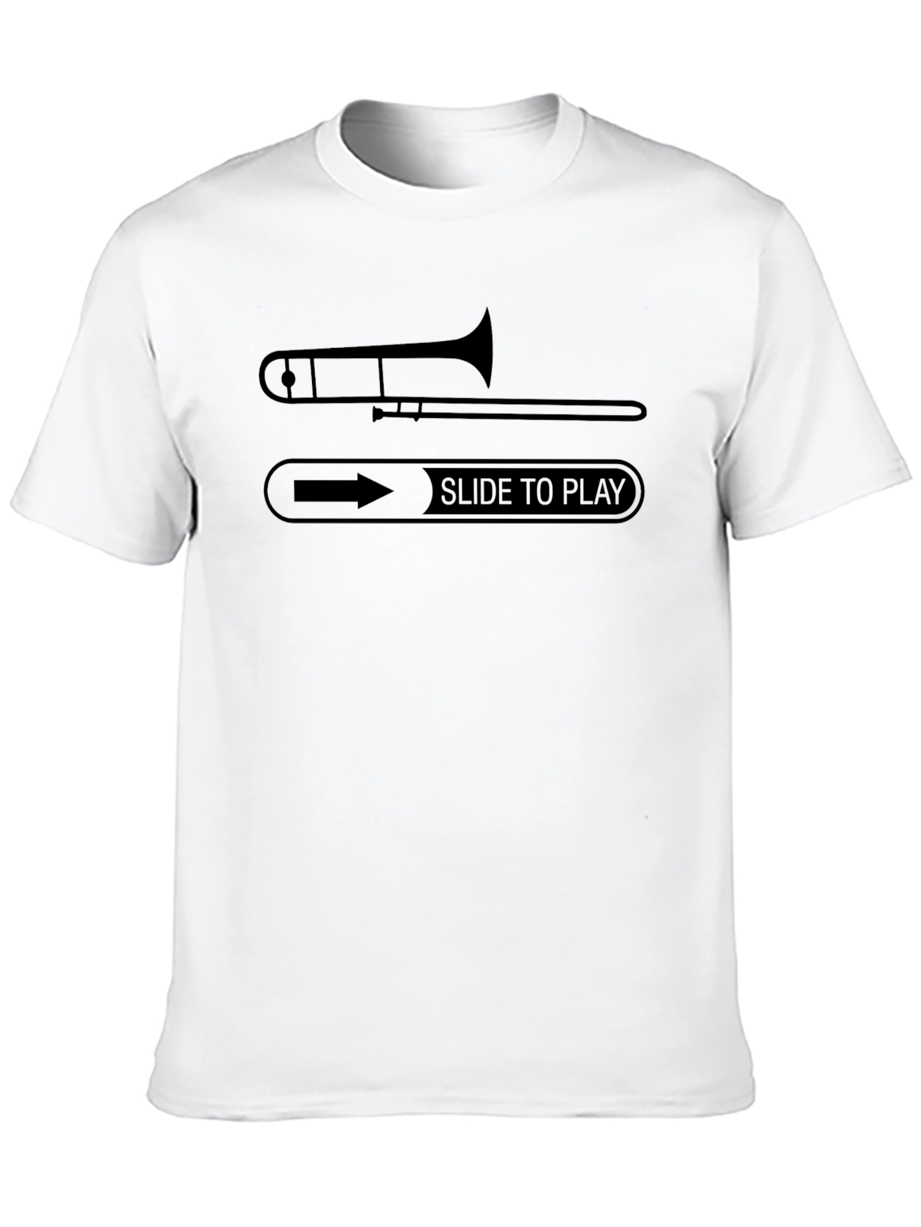 Trombone Slide to Play Graphic T-Shirt