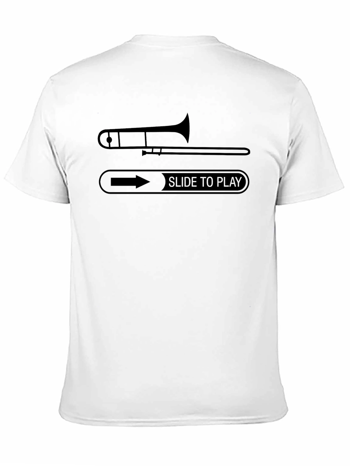 Trombone Slide to Play Graphic T-Shirt