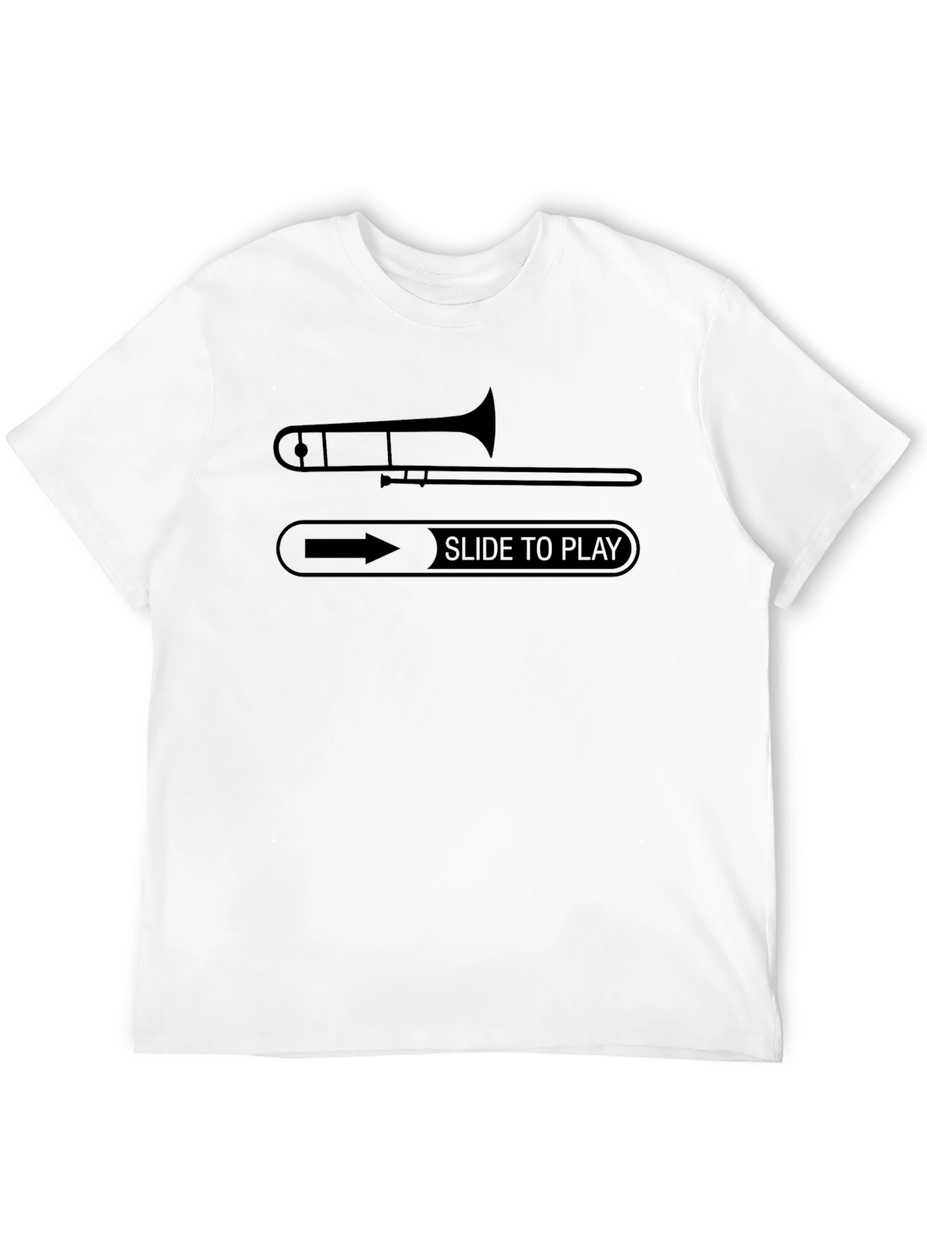 Trombone Slide to Play Graphic T-Shirt
