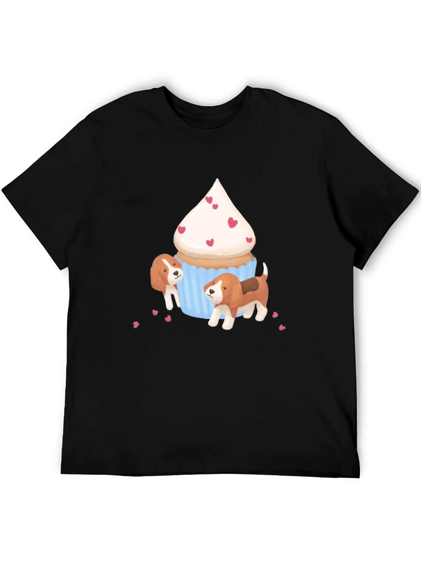 Cupcake & Beagle T-Shirt