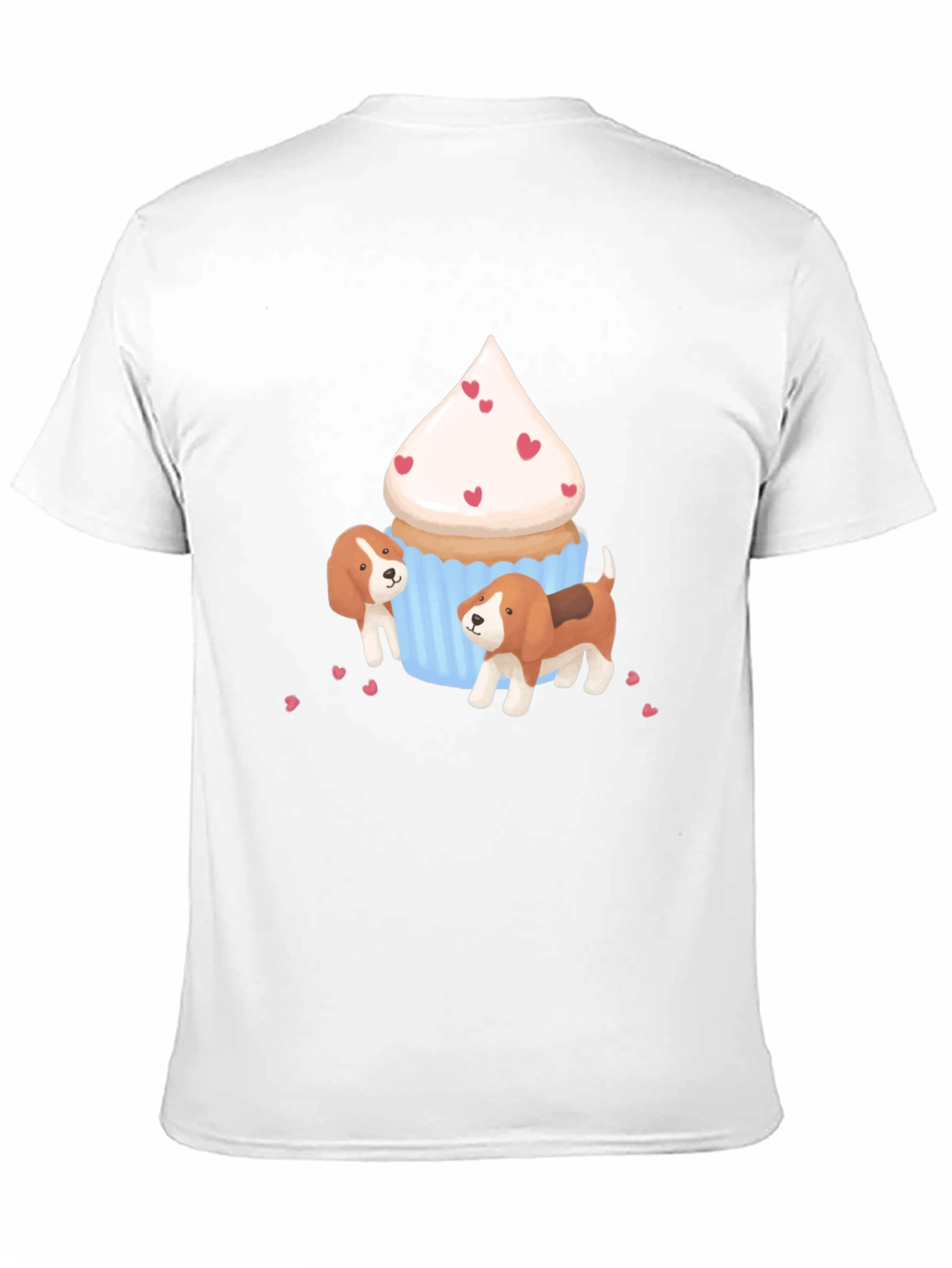 Cupcake & Beagle T-Shirt