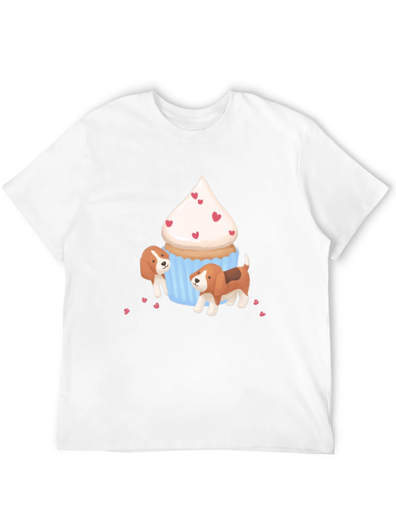 Cupcake & Beagle T-Shirt