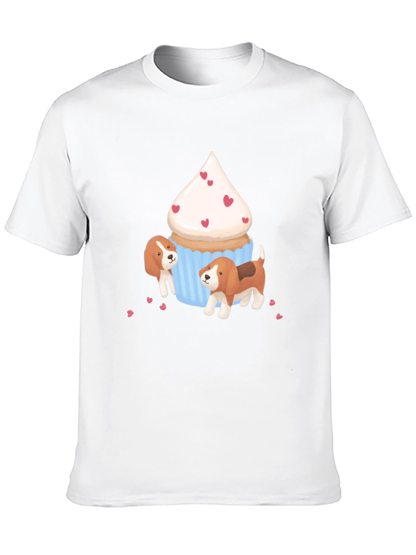 Cupcake & Beagle T-Shirt