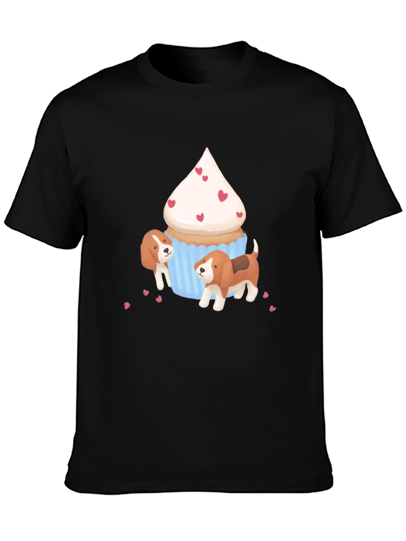 Cupcake & Beagle T-Shirt